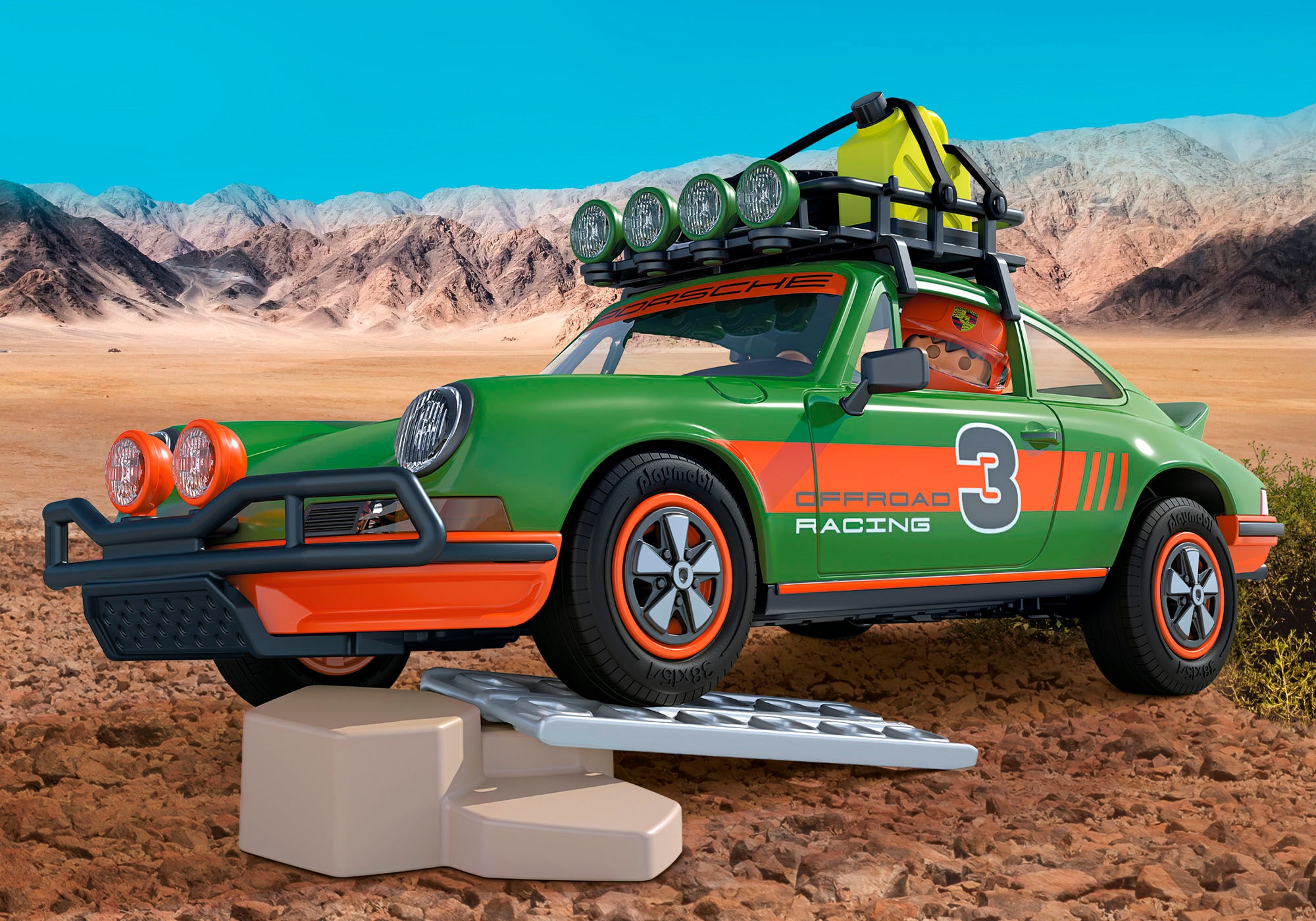 Playmobil® Konstruktions-Spielset »Porsche 911 Carrera RS 2.7 Offroad  (71436), Cars« Made in Germany