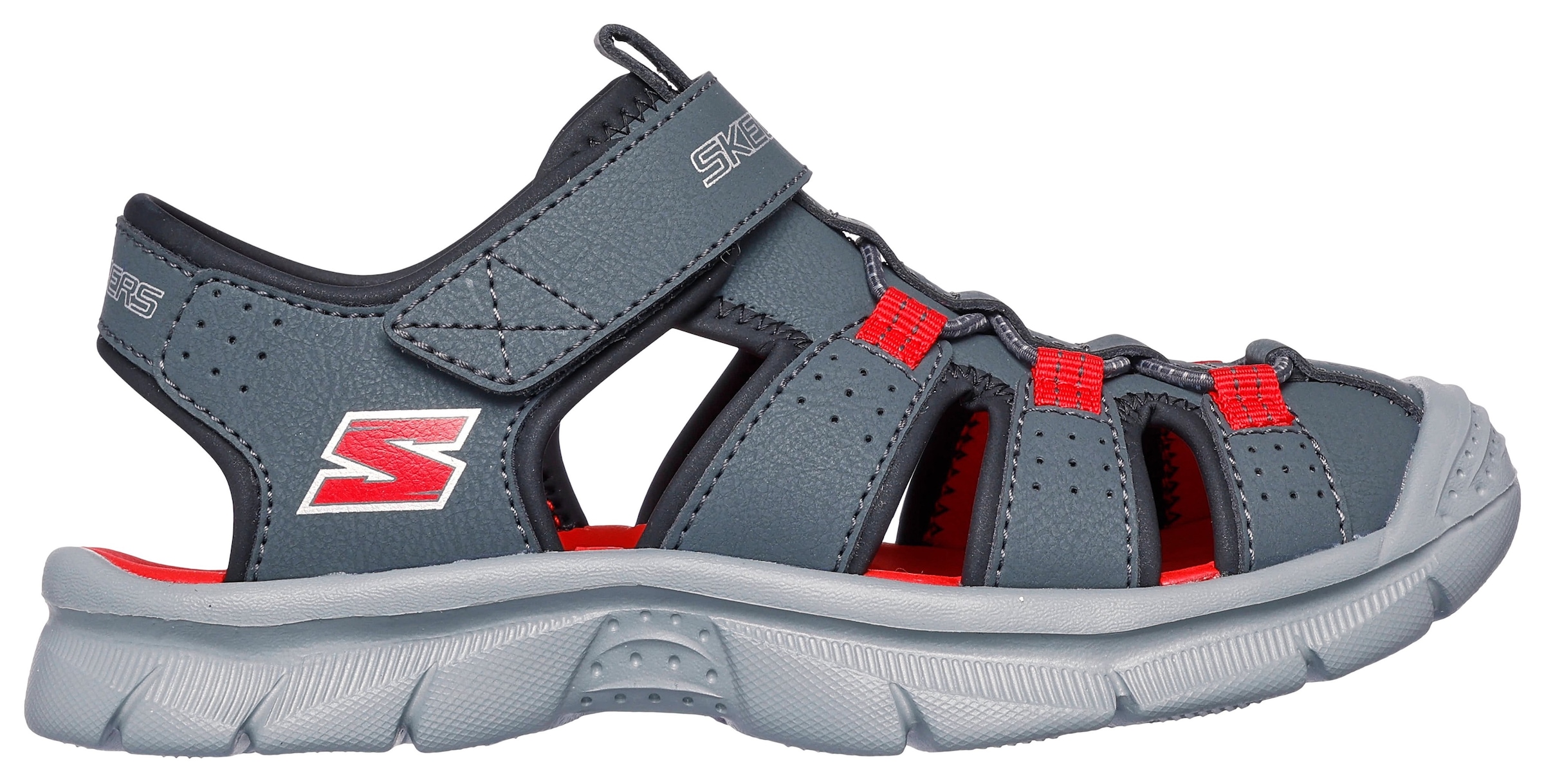 Skechers Sandale »RELIX-VALDEX«  Badesandale mit leichter Laufsohle, Grössenschablone zum Download