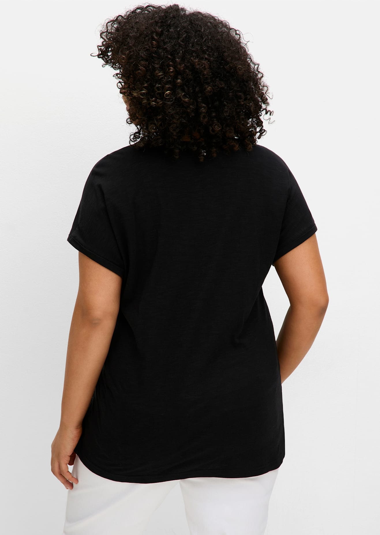Sheego T-Shirt »T-Shirt«, (1 tlg.)