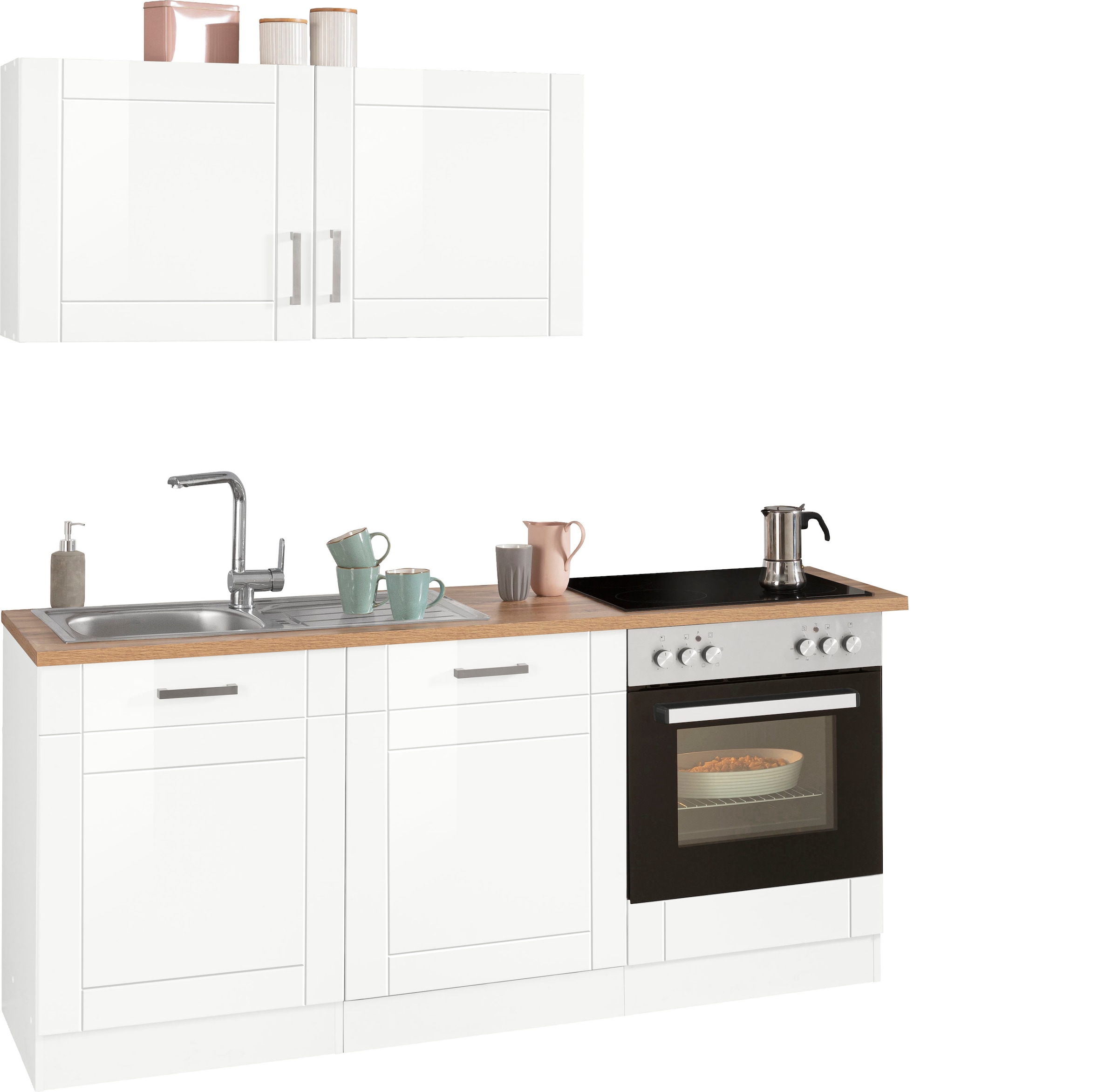 KOCHSTATION Kitchenette »KS-Tinnum« sans appareils électriques, largeur 180 cm