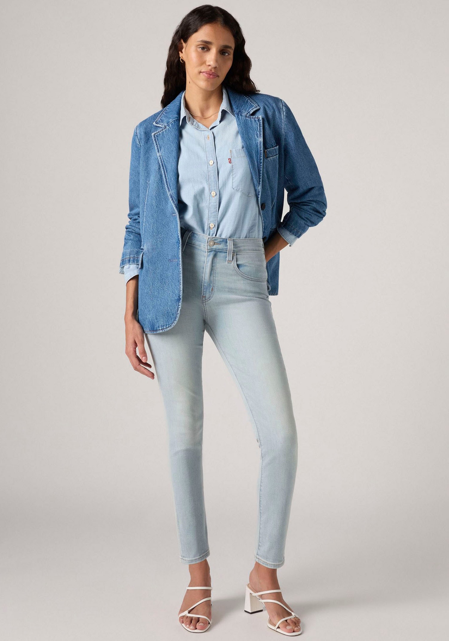 Levi's® Skinny-fit-Jeans »721 High rise skinny«, mit hohem Bund