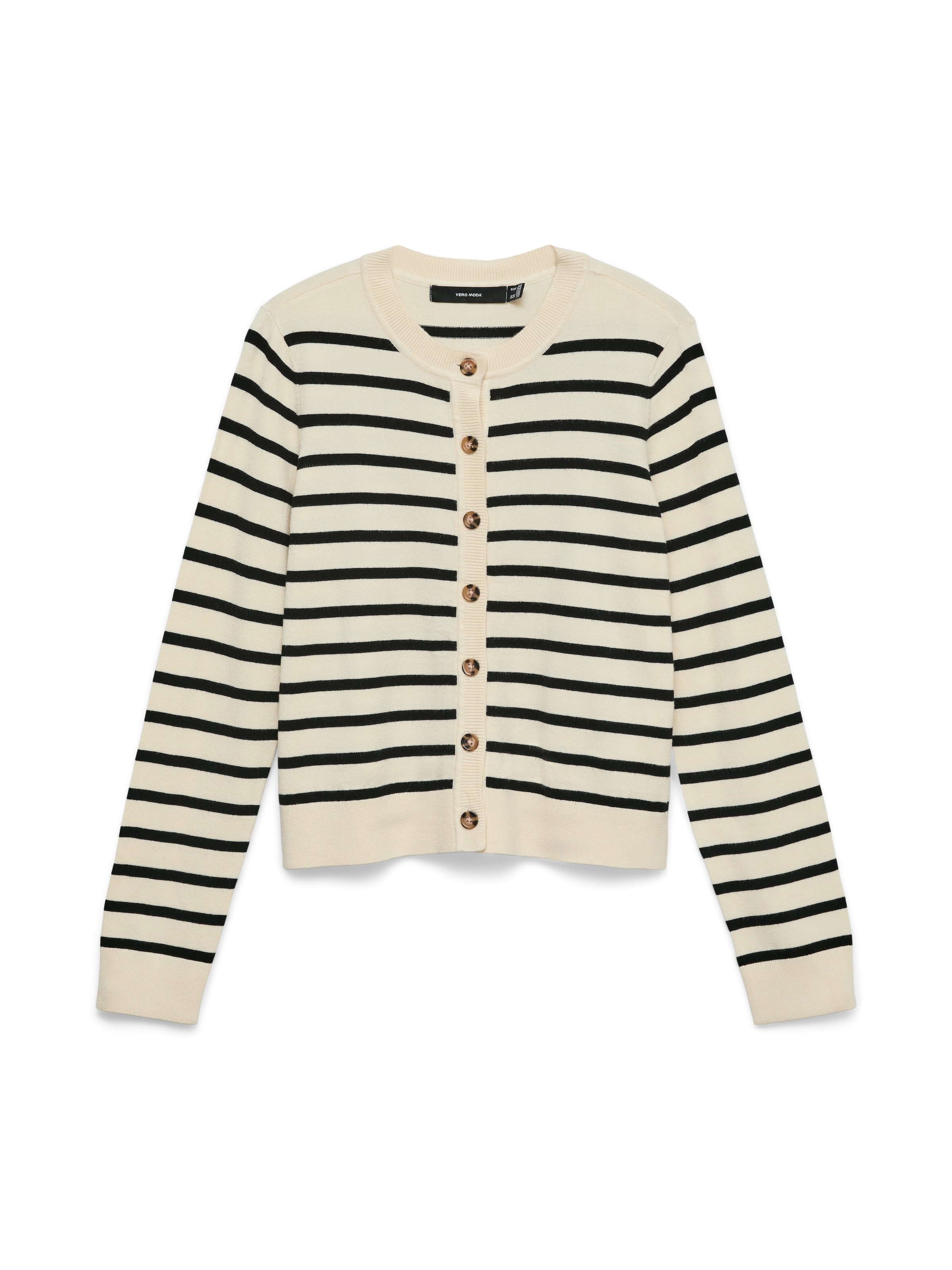 Vero Moda Veste en tricot »VMSABA PLAIN LS O-NECK CARDIGAN NOOS«