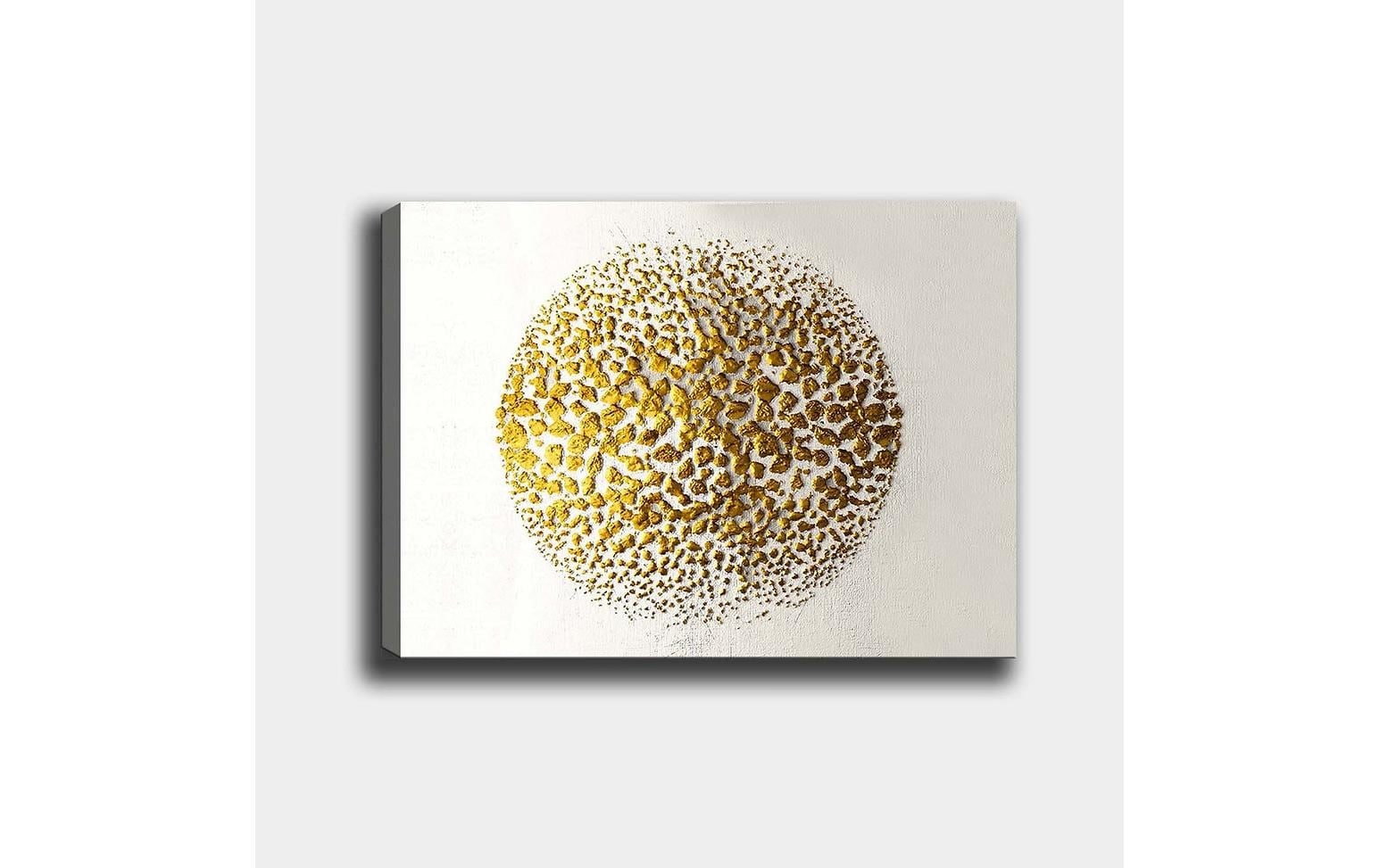 Wandbild »Wallxpert Bild Golden Circle 70 x 100 cm«