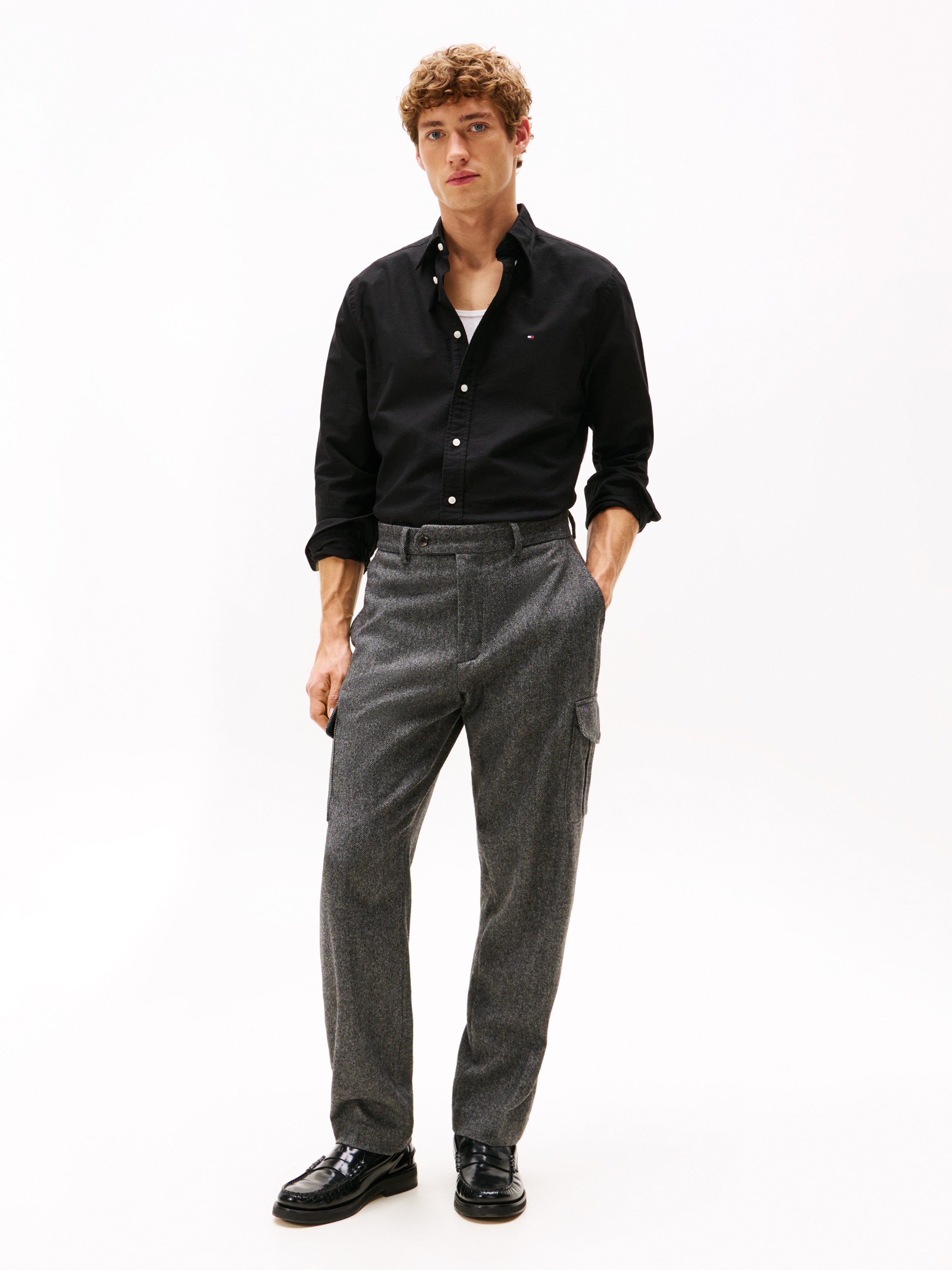 Tommy Hilfiger Chemise à manches longues »SOLID HERITAGE OXFORD Regular Fit SHIRT«