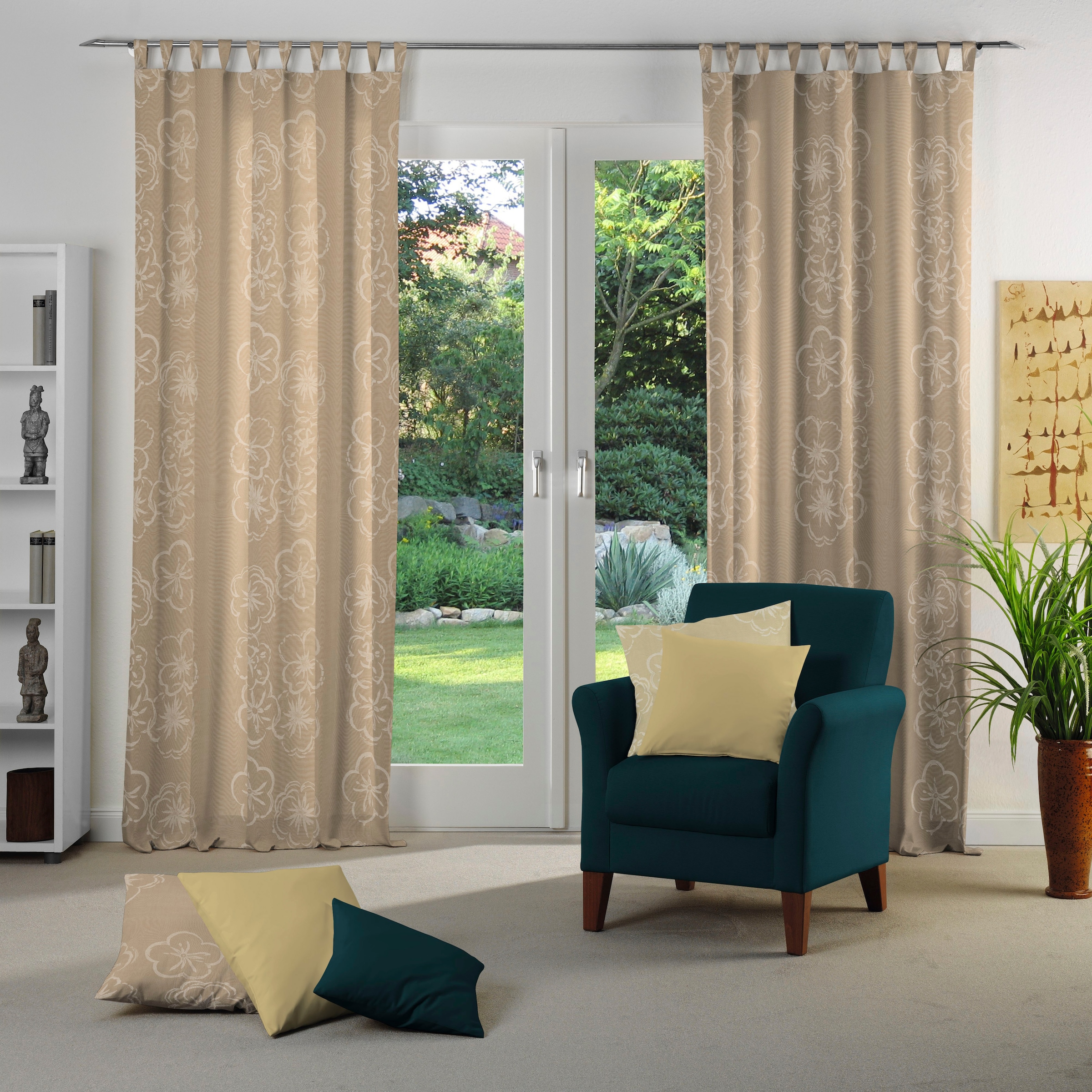 Wirth Vorhang »Dangard« Schlaufen 1 Stk. tlg.