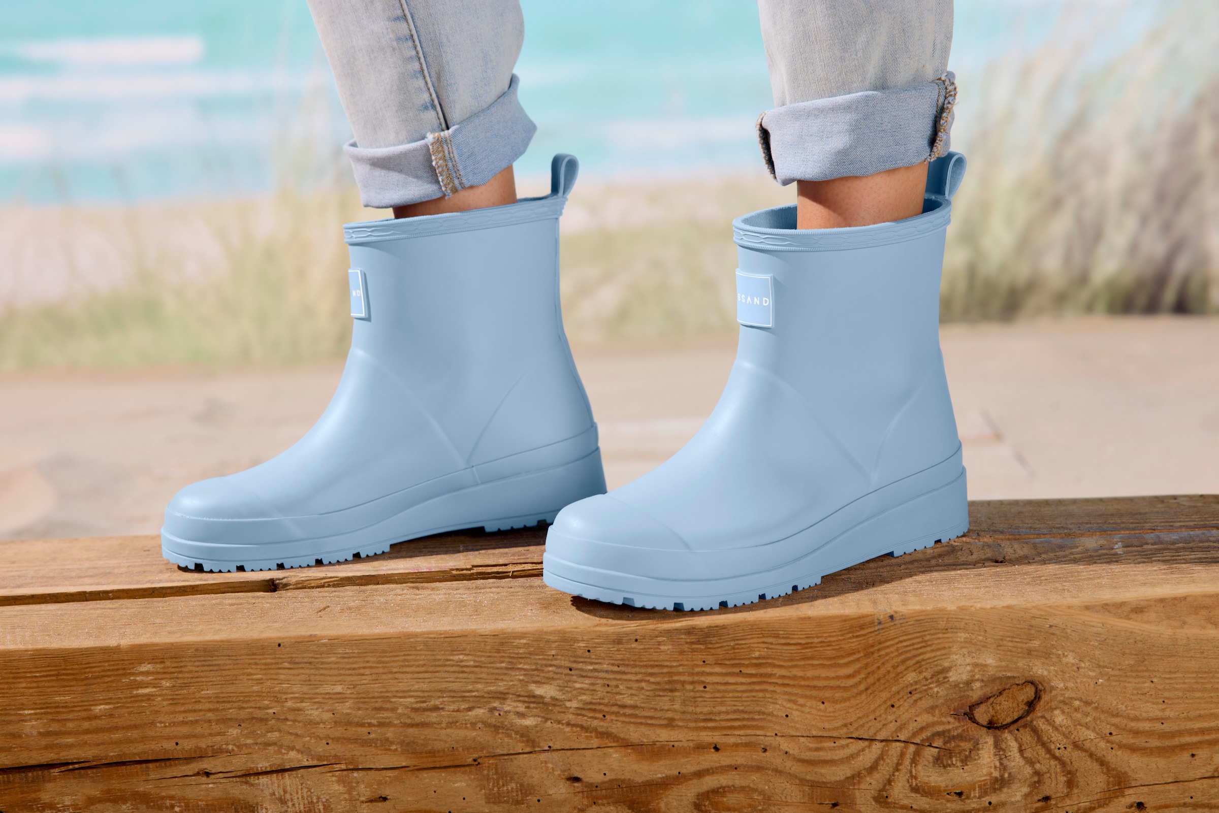 Elbsand Bottes en caoutchouc »Boots, Gummistiefel, Schlupfstiefel«  aus wasserdichtem Material