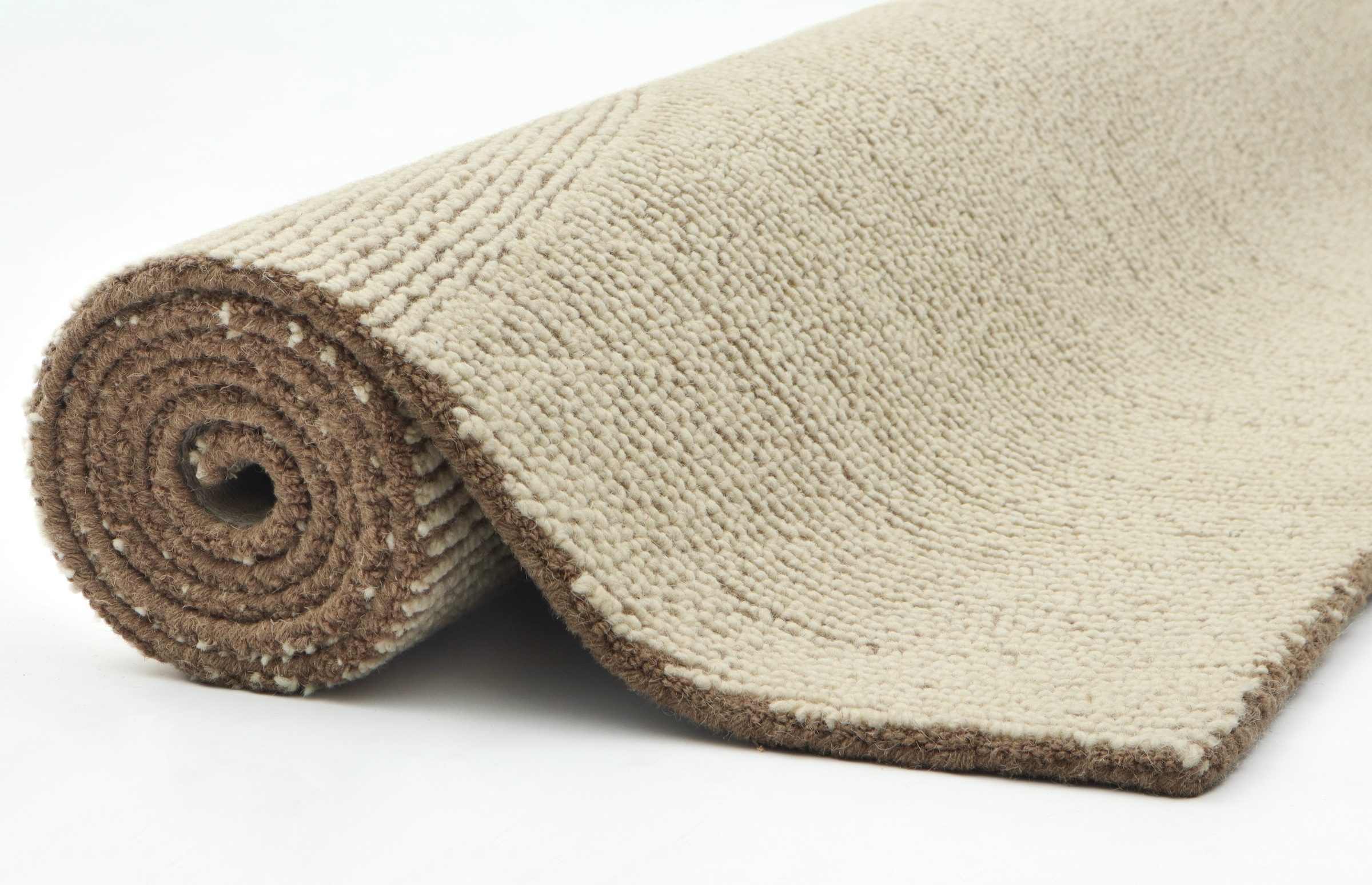 GOODproduct Tapis en laine »Liviaa, handgewebt, Wolle« Rectangulaire 18 mm Höhe Zen, Skandi, Hygge, nature, salon, chambre, salle à manger