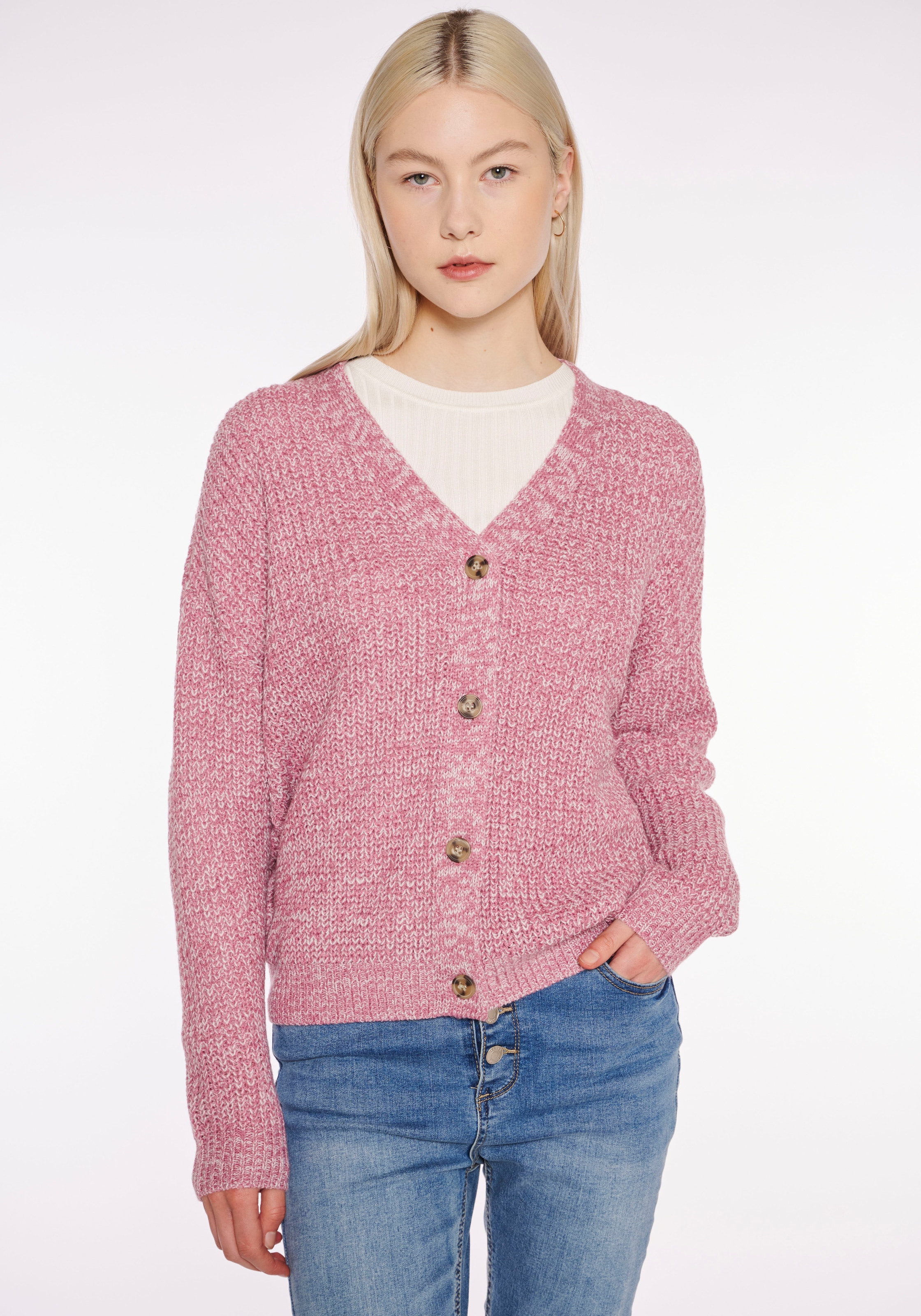 Strickjacke »LS P CD Pi44pa«