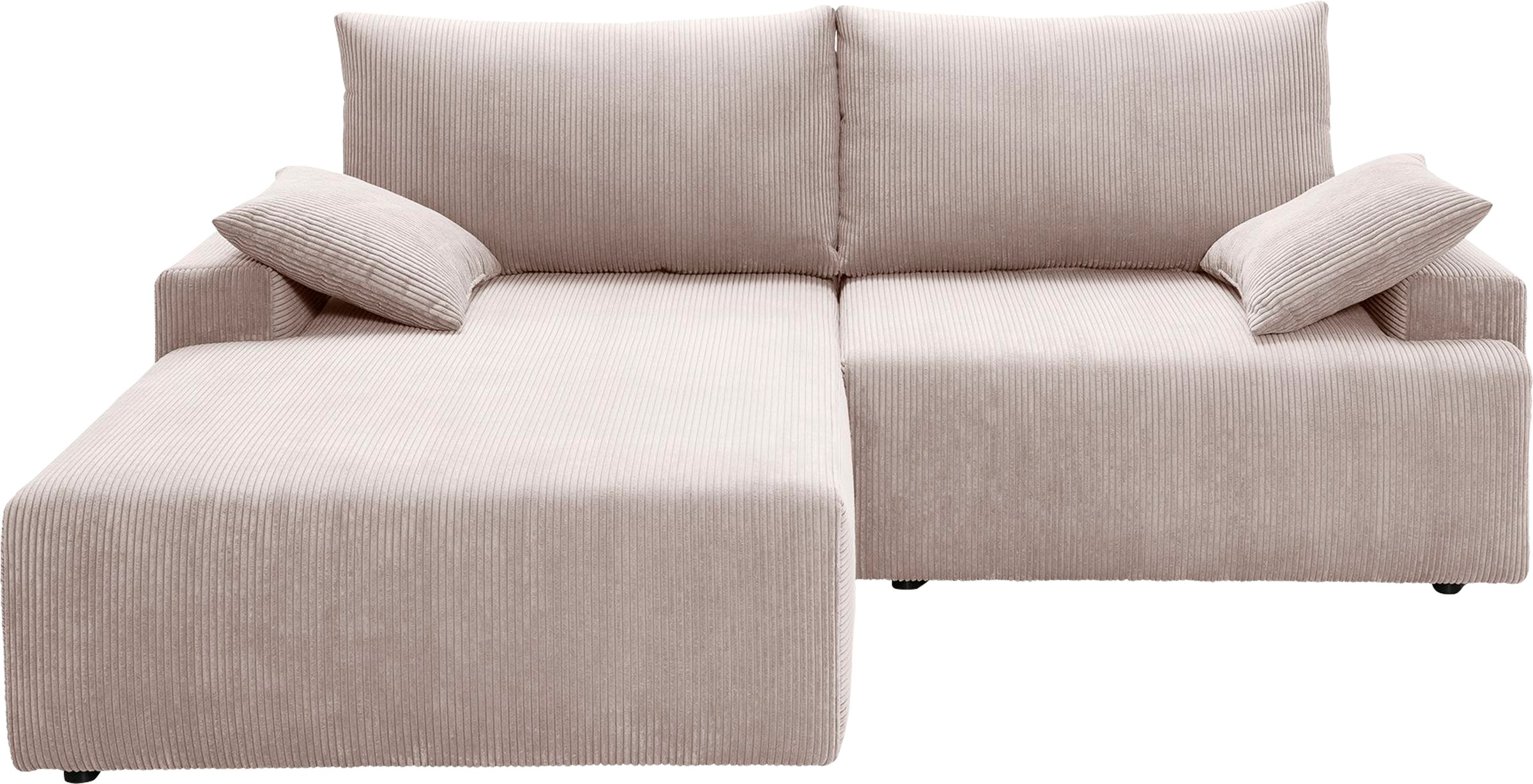 exxpo - sofa fashion jetzt Ecksofa inklusive Cord-Farben »Orinoko«, in Bettfunktion Bettkasten verschiedenen und kaufen