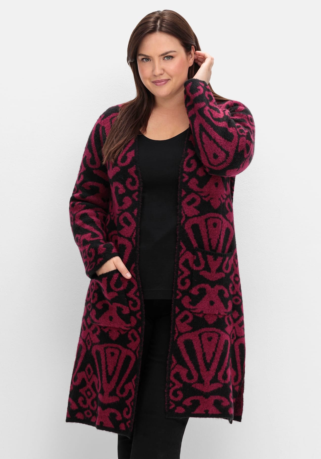 sheego by Joe Browns Longstrickjacke