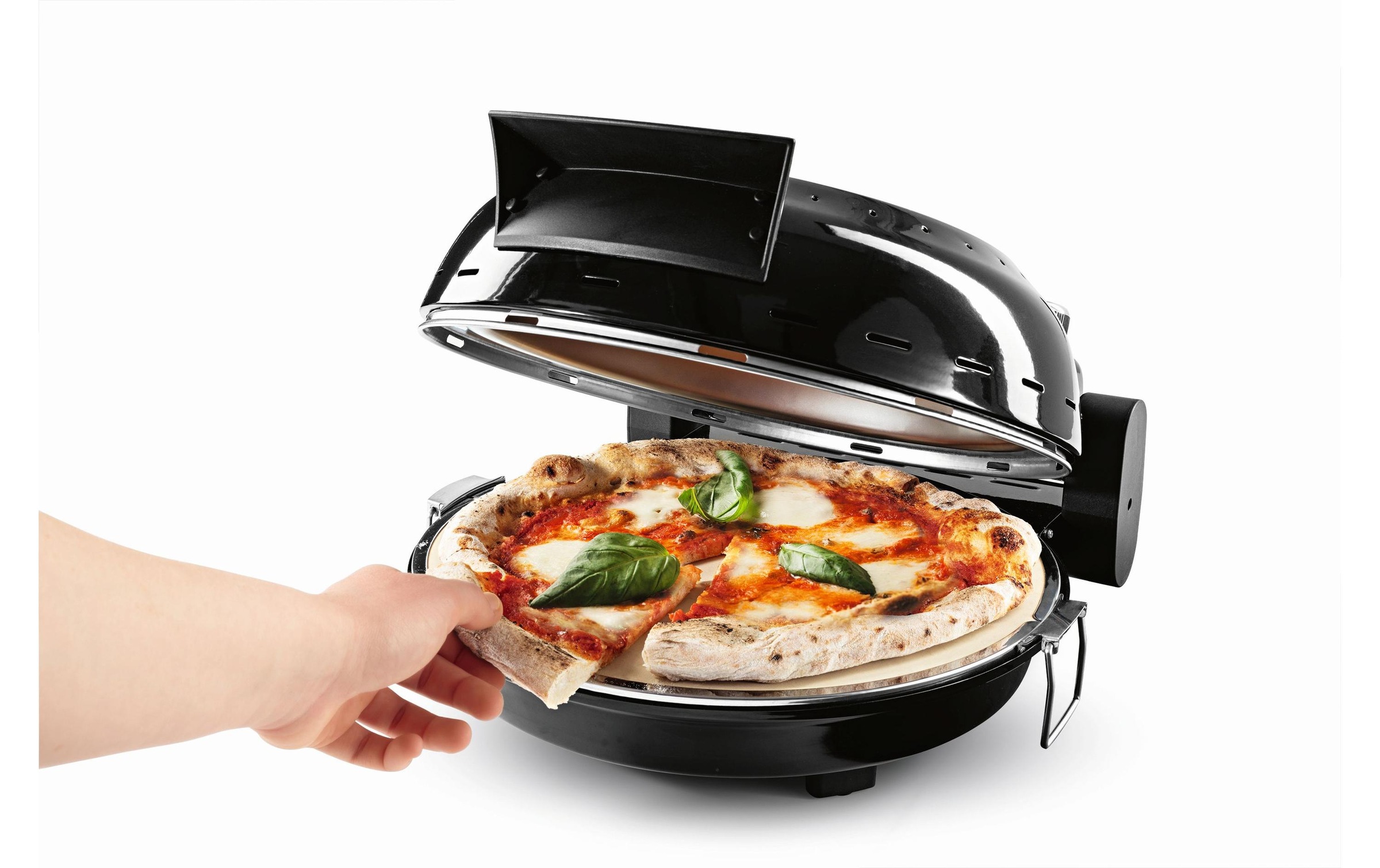 GOURMETmaxx Pizzaofen »Ø 30 cm, Schwarz«
