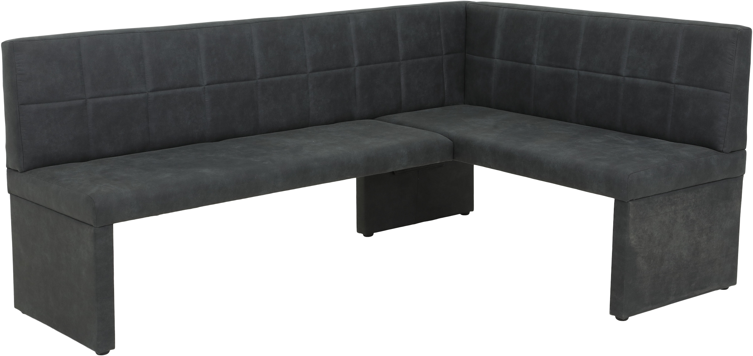 HELA Essgruppe »SPREE« 4 Stk. tlg. Esstisch 140x90 cm mit Dickkante, Microfaserbezug,