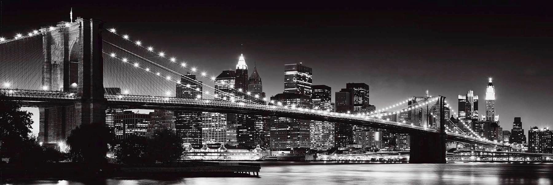 Image of Reinders! Holzbild »Deco Panel 52x156 New York - brooklyn bridge« bei Ackermann Versand Schweiz
