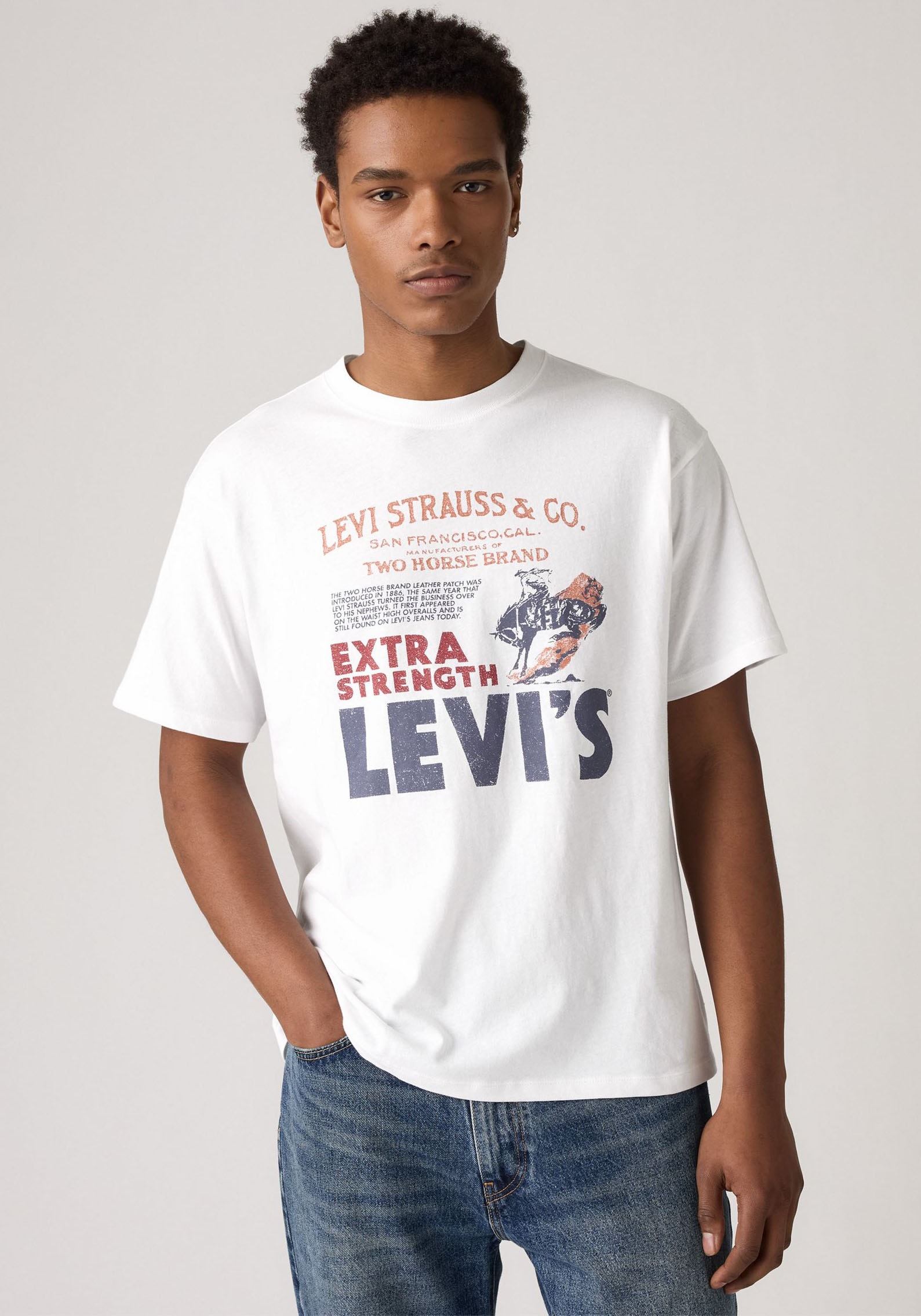 Levi's® T-Shirt »VINTAGE FIT GRAPHIC TEE«, mit Logo Print