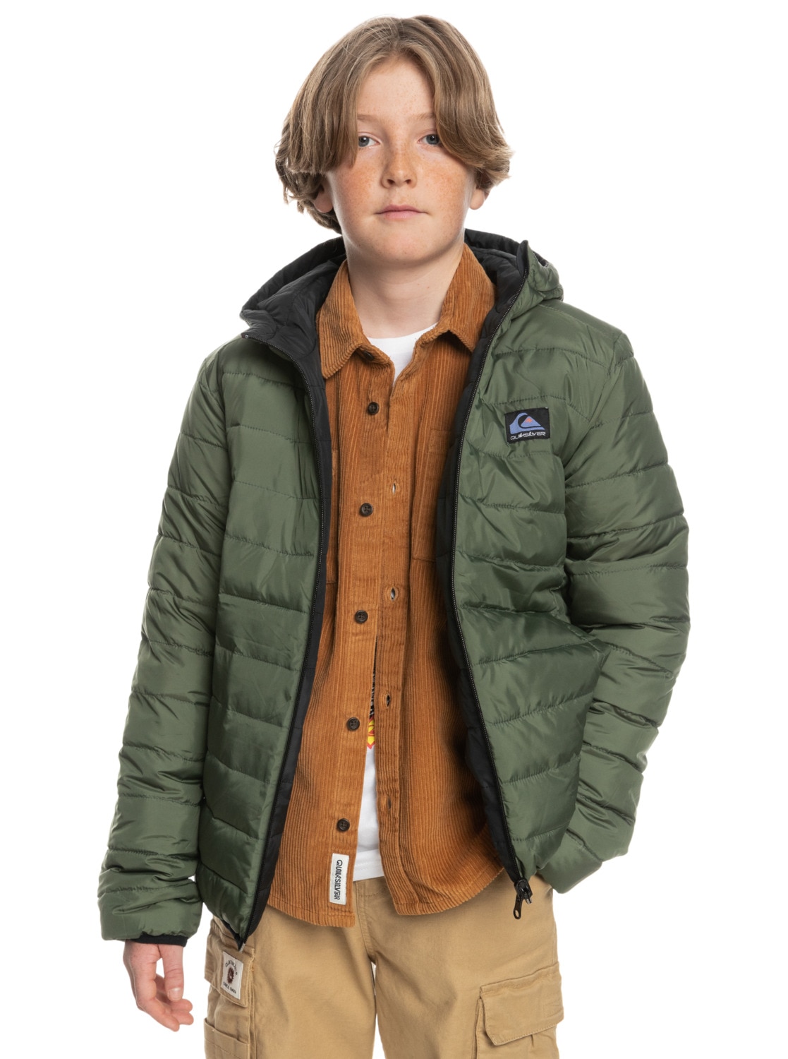 Quiksilver Daunenjacke »Scaly Rev«, mit Kapuze