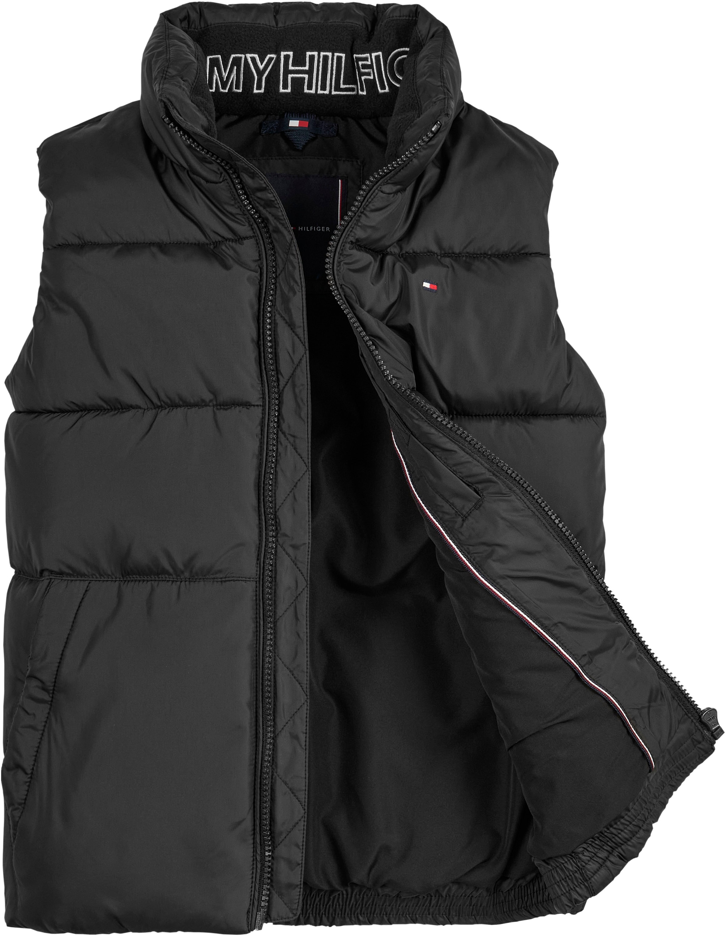 Tommy Hilfiger Steppweste »ESSENTIAL PADDED VEST«, Kinder bis 16 Jahre mit Logostickerei