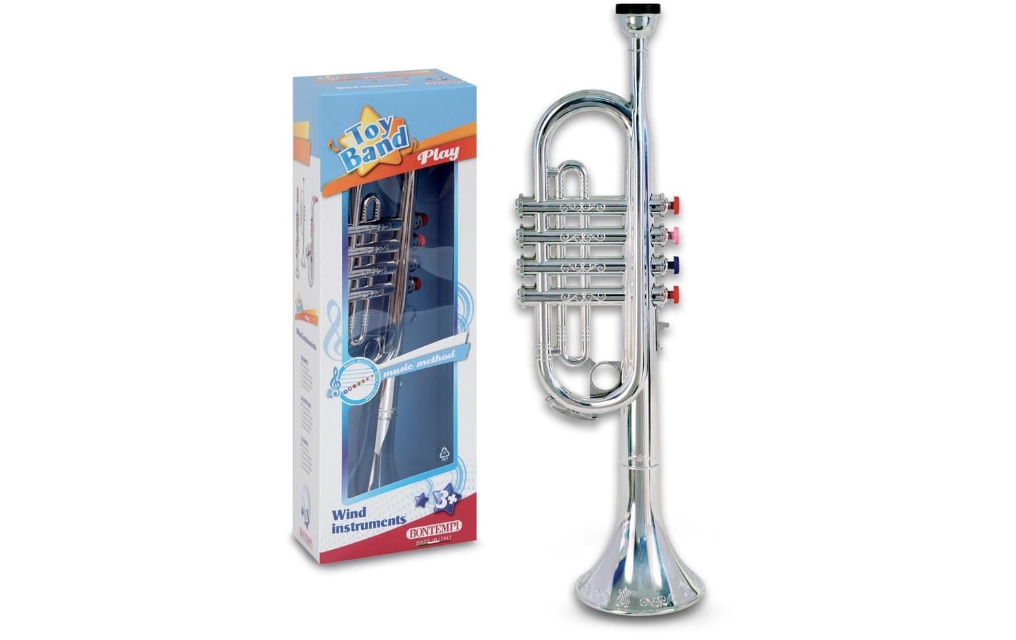 Bontempi Trompete »mit 4 Tasten 41cm«