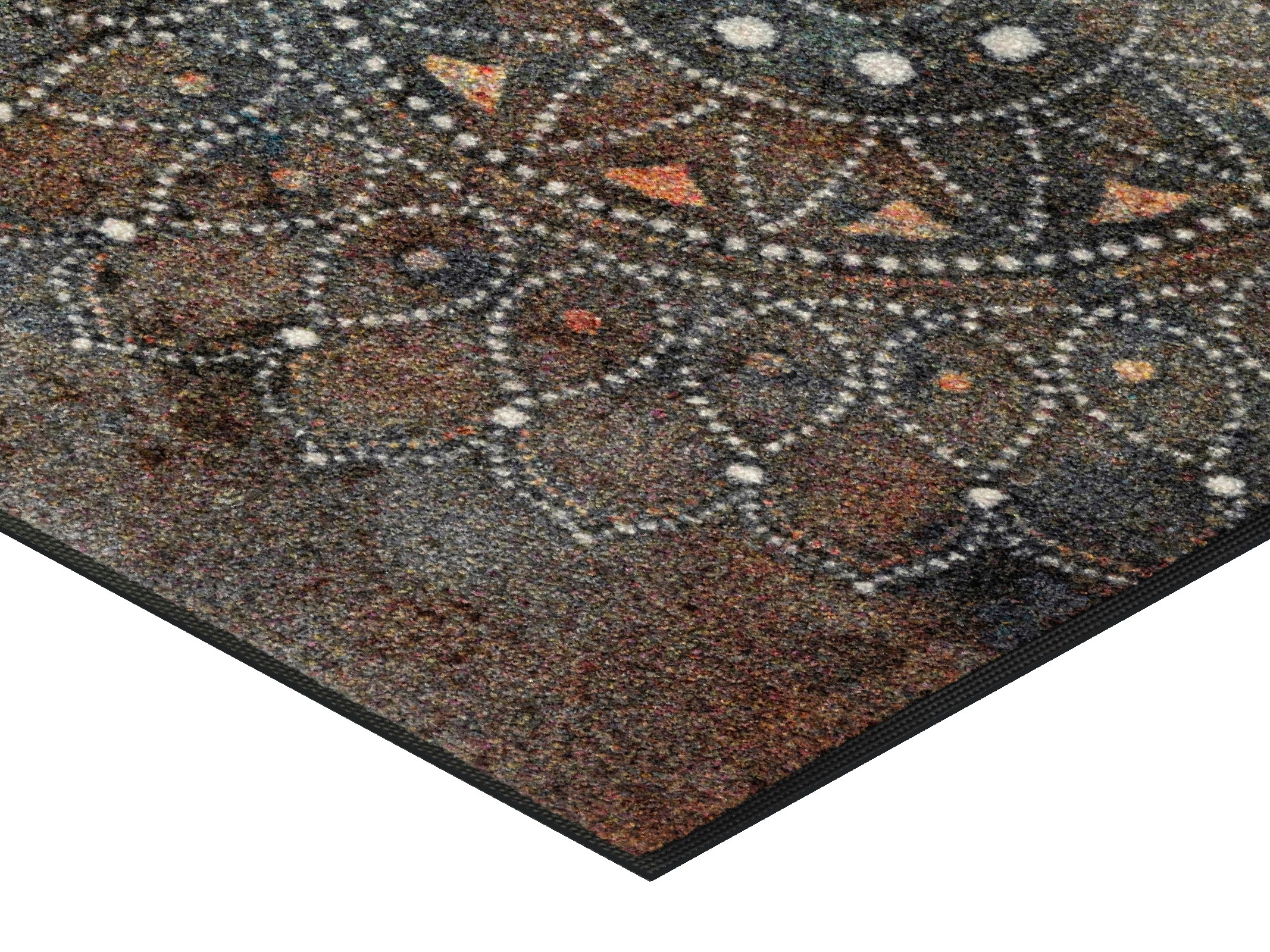 wash+dry by Kleen-Tex Tapis »Madhana« Rectangulaire 7 mm Höhe Motiv Mandala, rutschhemmend, In- und Outdoor geeignet, waschbar