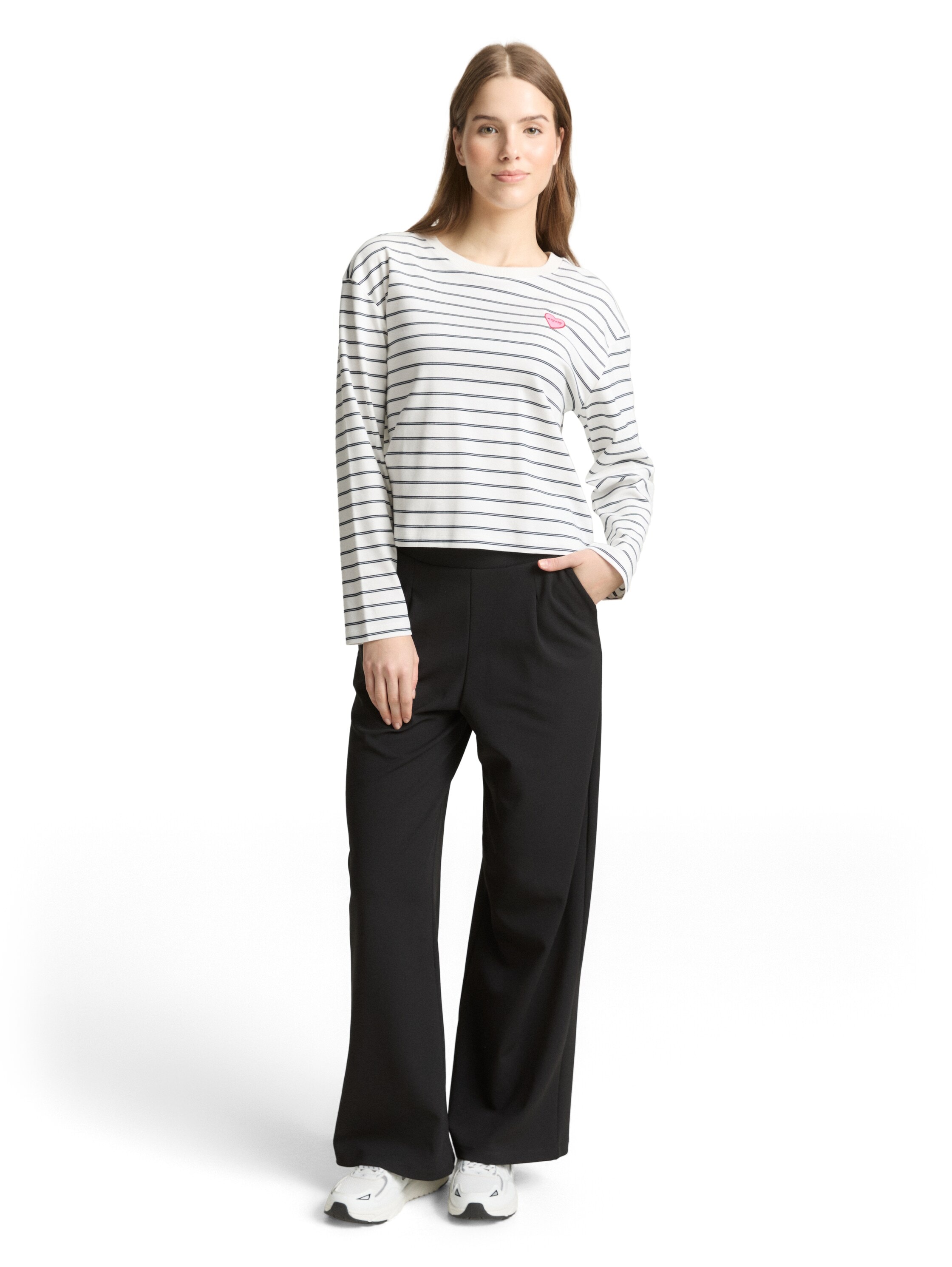 TOM TAILOR Denim T-shirt avec motif rayé