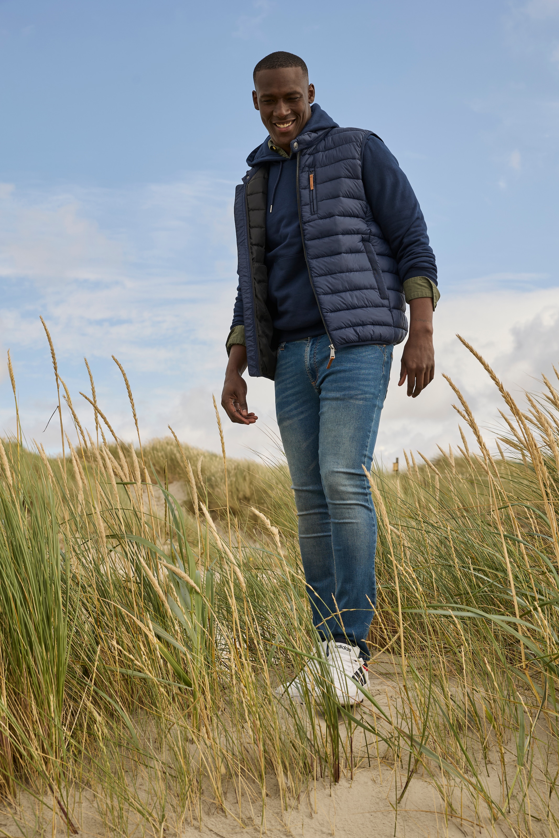 Bruno Banani Slim-fit-Jeans »Grady«, schmale Beinform, niedrige Leibhöhe, mit Eingrifftaschen