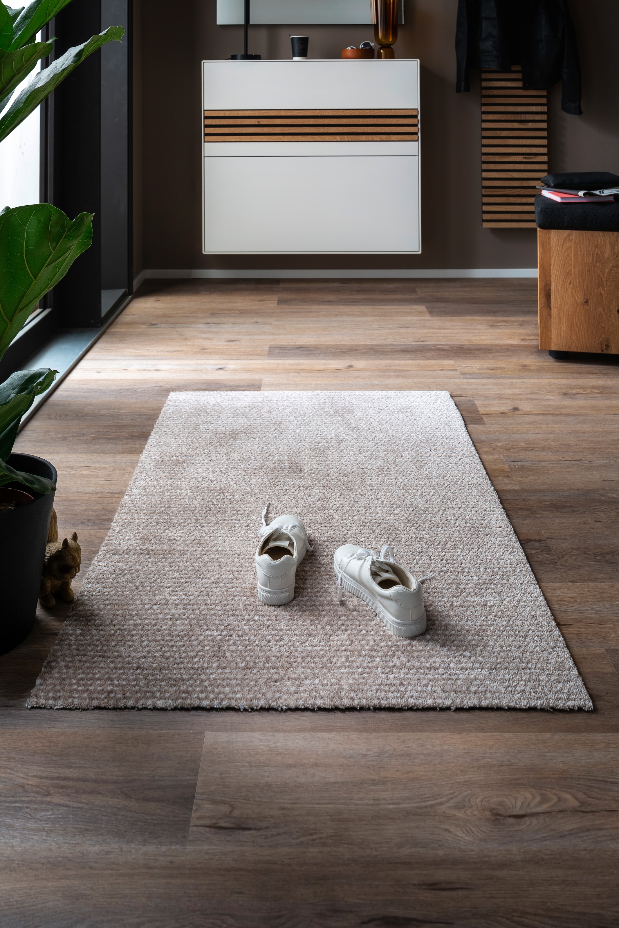 SCHÖNER WOHNEN-Kollektion Fussmatte »Miami 002« rechteckig 7 mm Höhe Schmutzfangmatte, waschbar