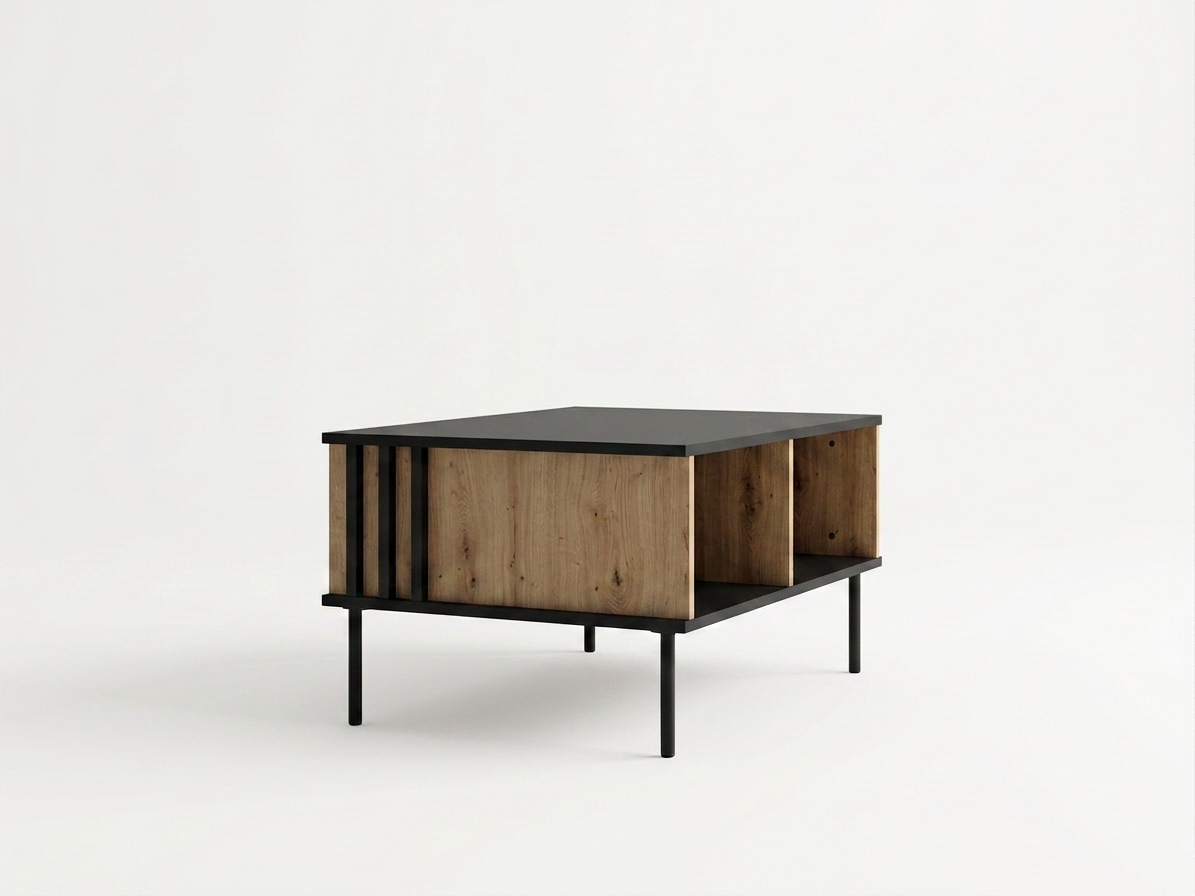 GOODproduct Couchtisch »AELLOR Kaffeetisch mit viel Stauraum, modernes Design« Beistelltisch mit zusätzlichen Aufbewahrungsschränken
