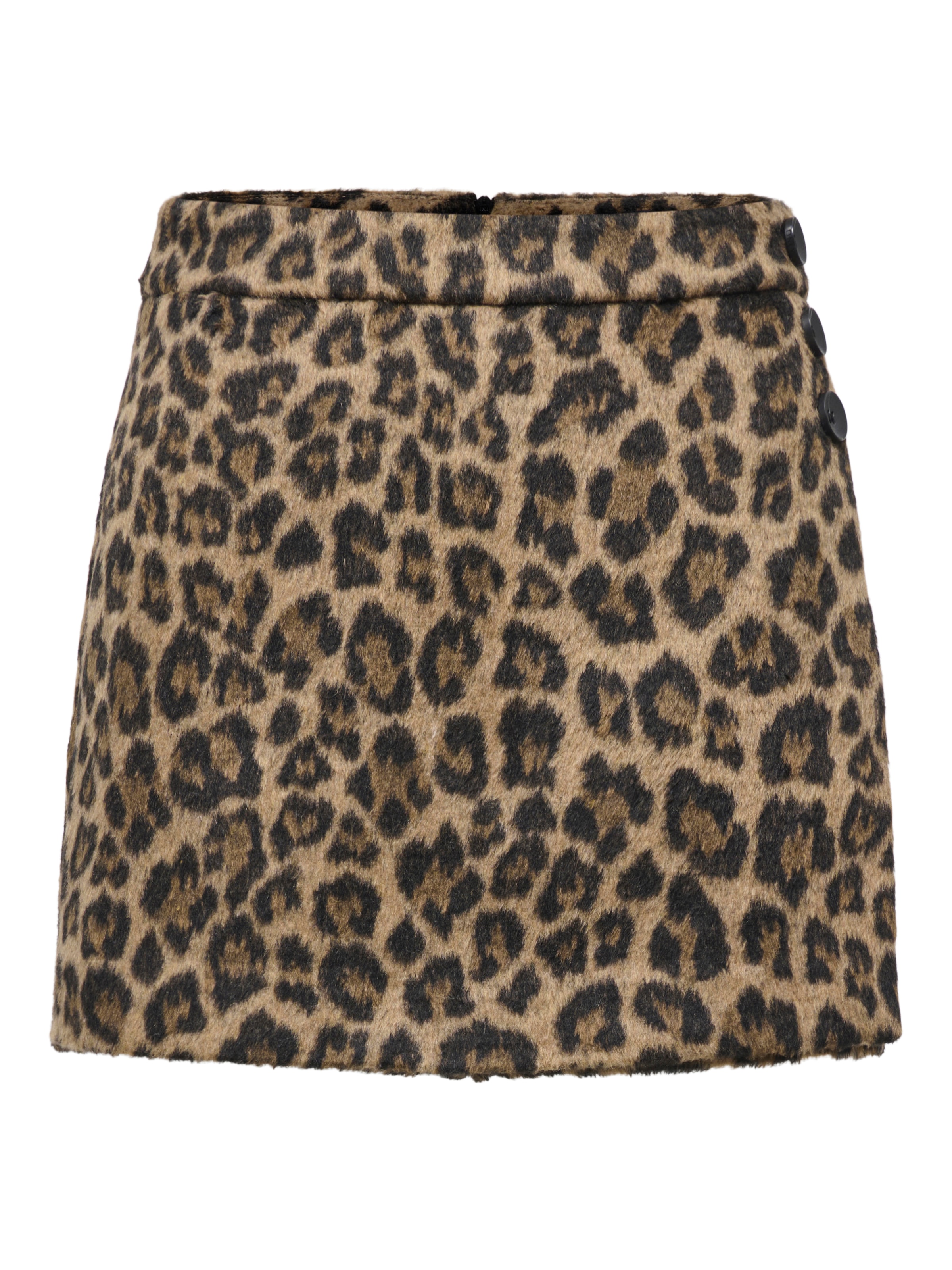 ONLY Hosenrock »ONLEMILIA MW SKORT CC OTW« Kunstfaser, animal-print, mid waist