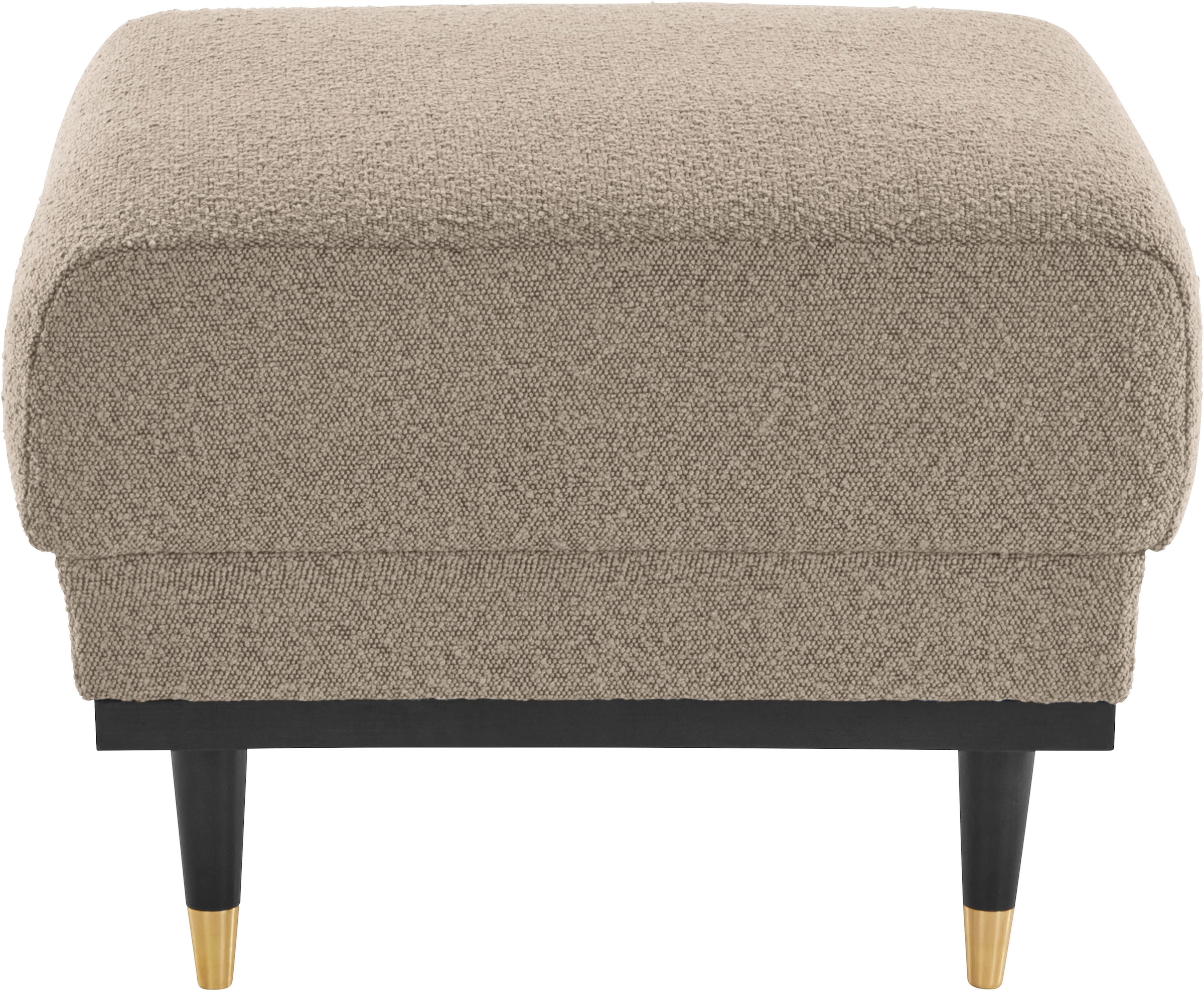 Home affaire Polsterhocker »Chamby New« im Bouclé-Strukturbezug