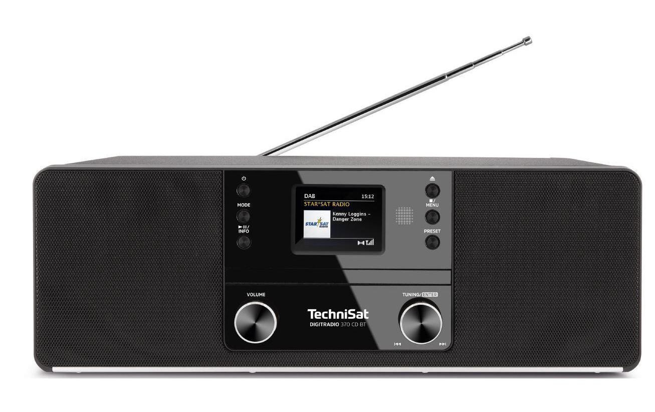 TechniSat Digitalradio (DAB+) »DigitRadio 370 CD BT«, (Digitalradio (DAB+)-FM-Tuner)