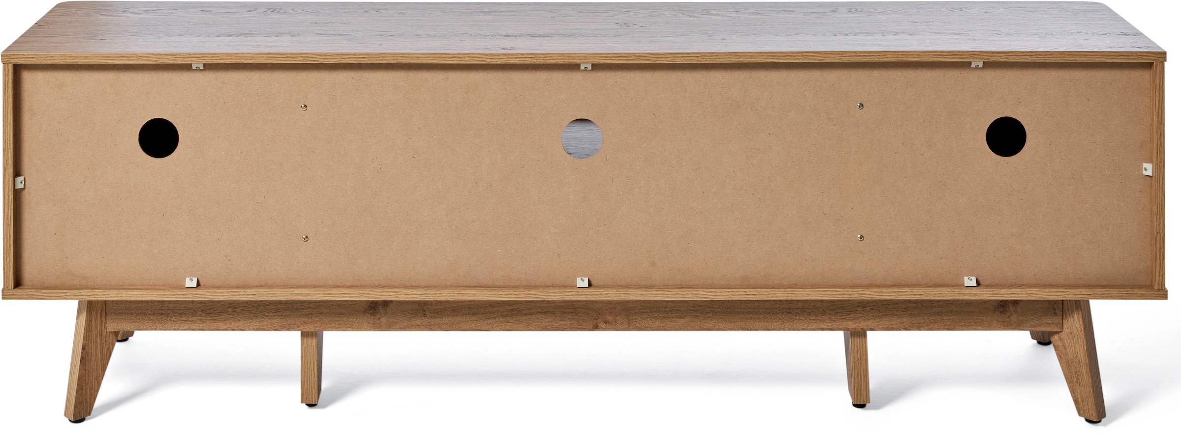 Jahnke TV-Board »WAVE TV 170« 1 Stk. tlg. TV-Board, Retro-Stil, Front in Wellendesign, Breite ca. 170 cm