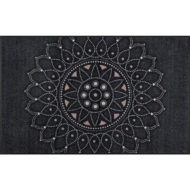wash+dry by Kleen-Tex Teppich »Purnima«, rechteckig, Mandala Motiv,  rutschhemmend, In- und Outdoor geeignet, waschbar kaufen