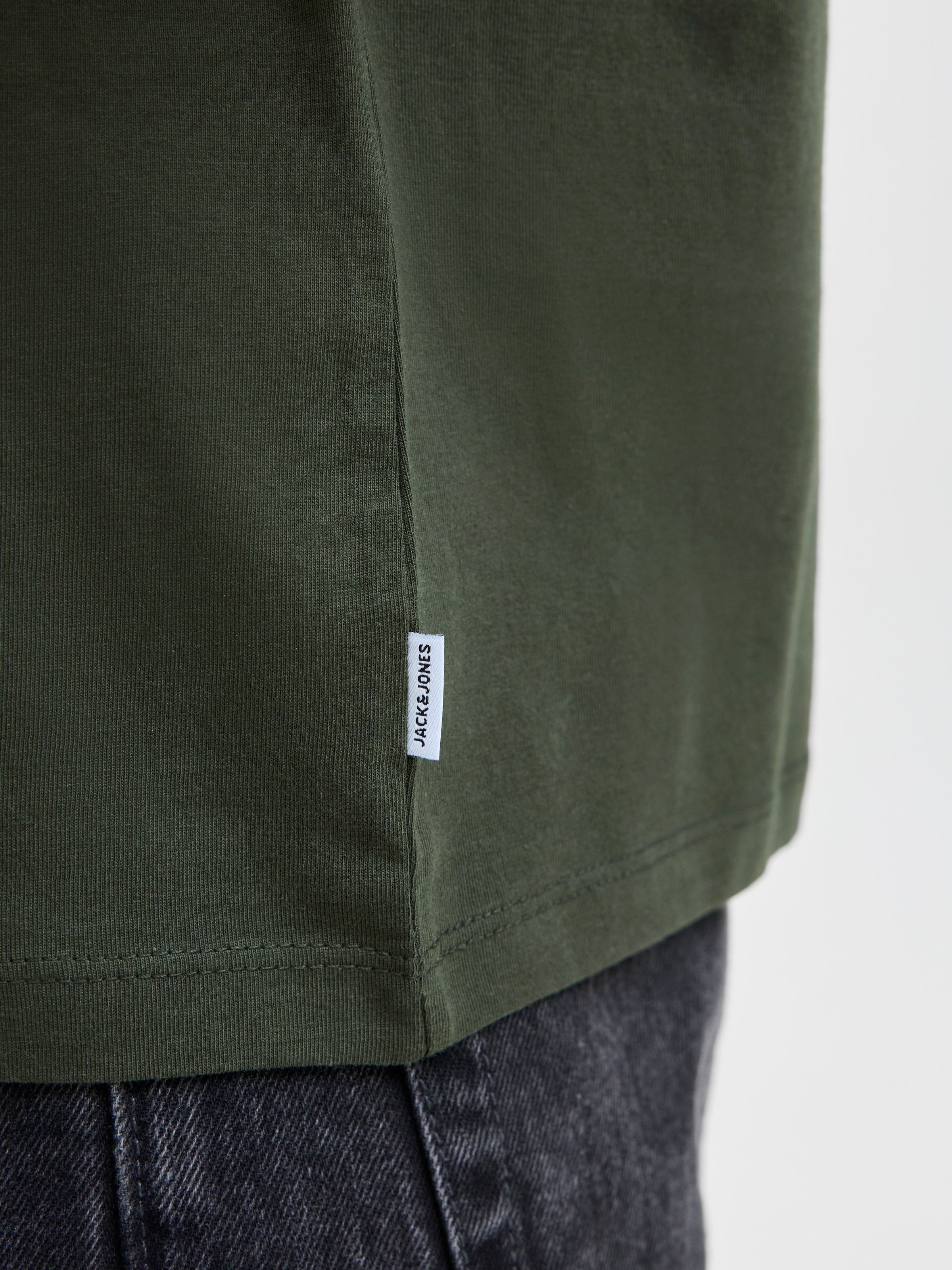 Jack & Jones Rundhalsshirt »JJEORGANIC BASIC TEE SS O-NECK NOOS«, mit Rundhalsausschnitt