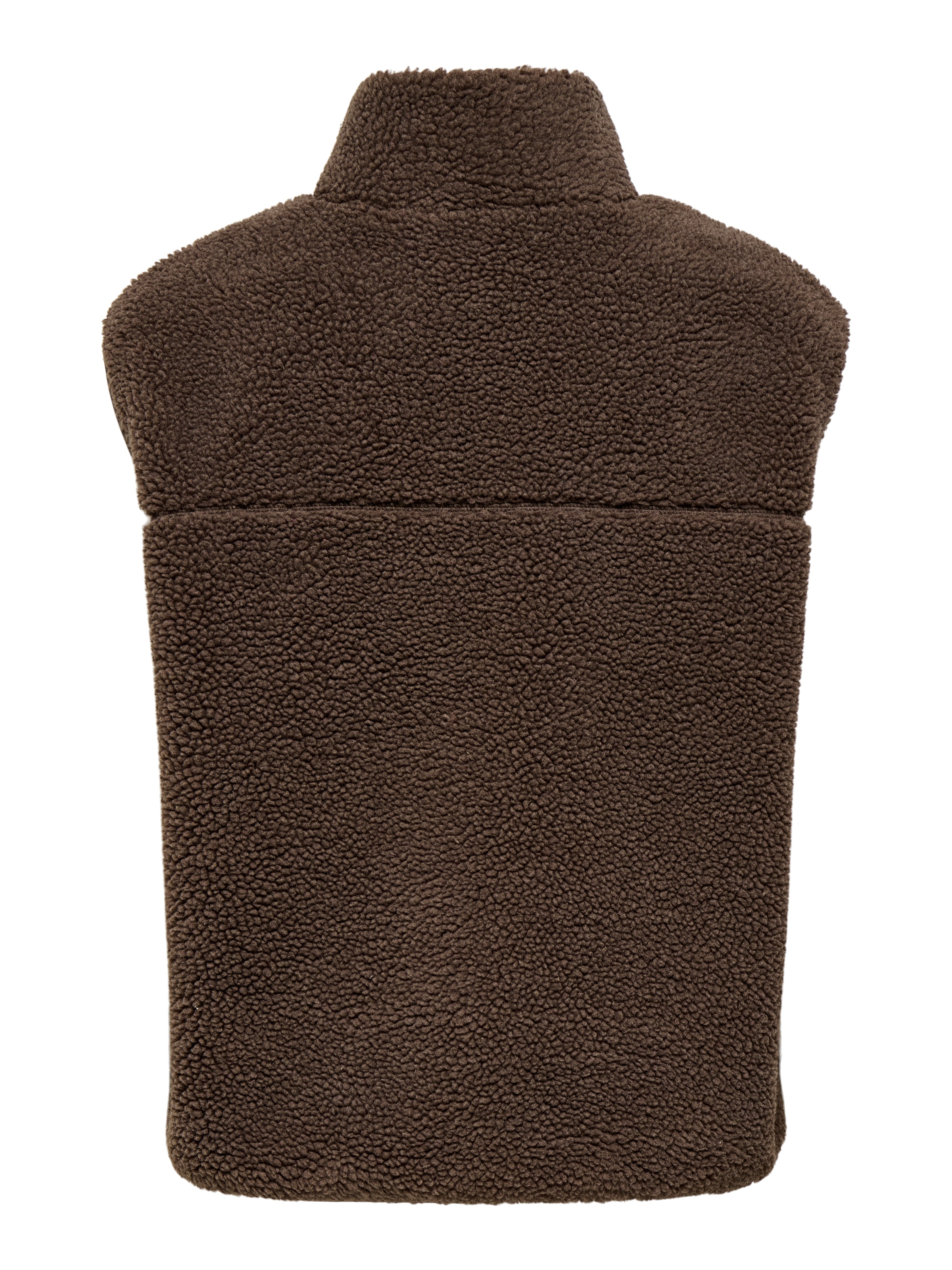 ONLY Gilet en peluche »ONLBABY TEDDY HIGH ZIP VEST PNT NOOS« Fibre synthétique, qualité peluche teddy