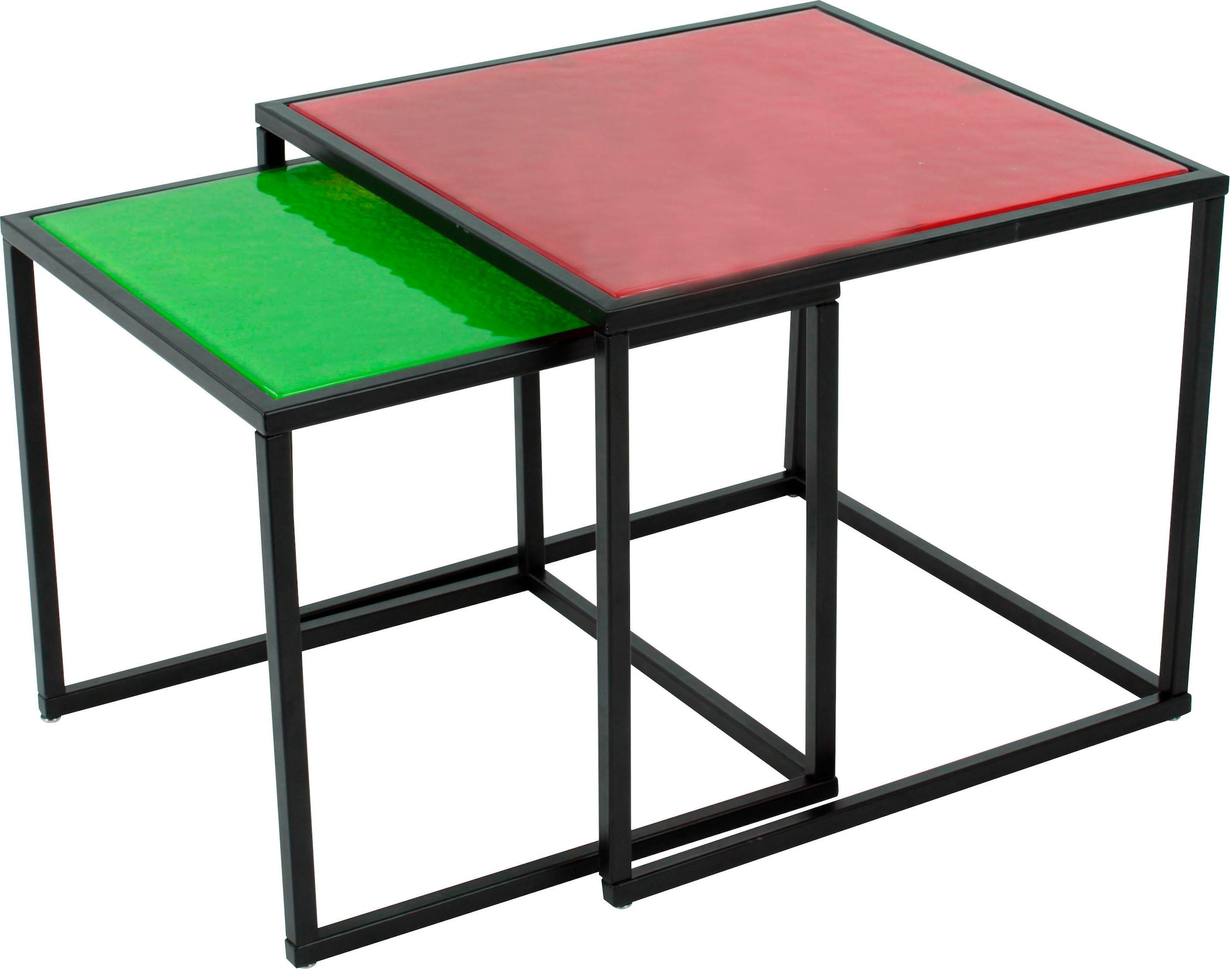 Image of Paroli Couchtisch Set, 2 Stk. tlg. quadra