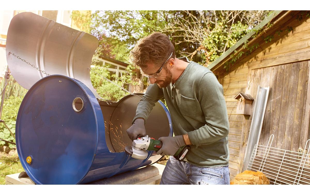 BOSCH Akku-Winkelschleifer »Advanced Grind 18 + SystemBox«