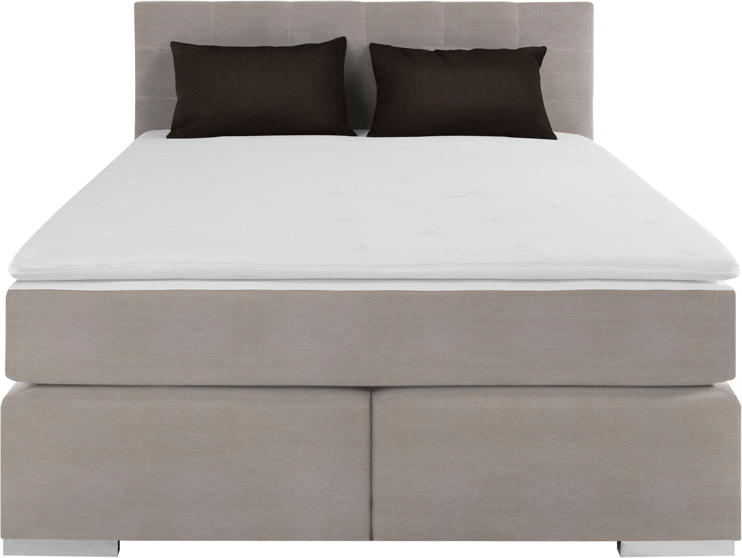 COTTA Boxspringbett Simba, wahlweise mit oder ohne Matratze und Topper