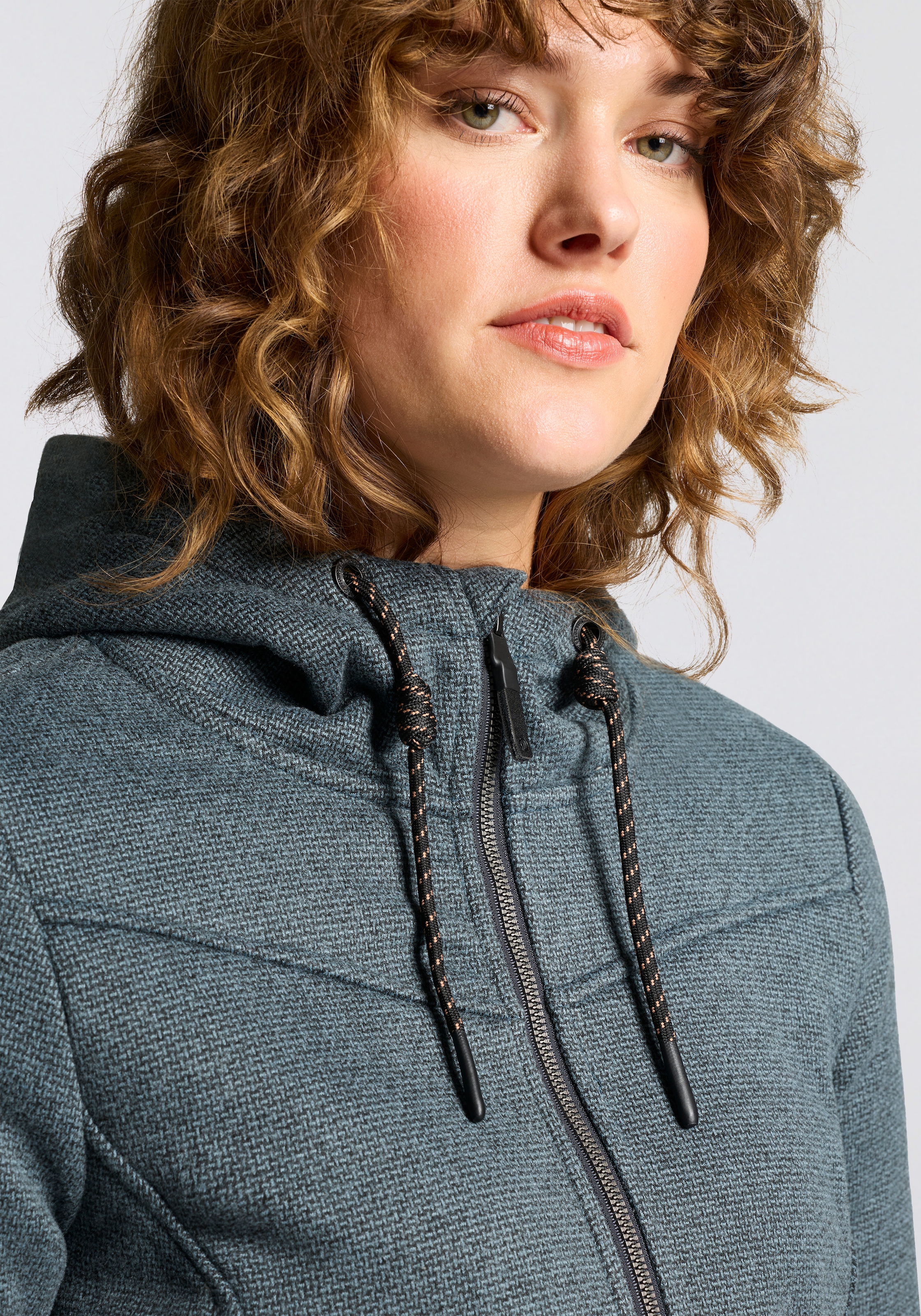 G.I.G.A. DX by killtec Veste en laine polaire »GW 37 WMN KNTFLC PRK« 1 cuis tlg. wärmend & windabweisend, Übergangsjacke