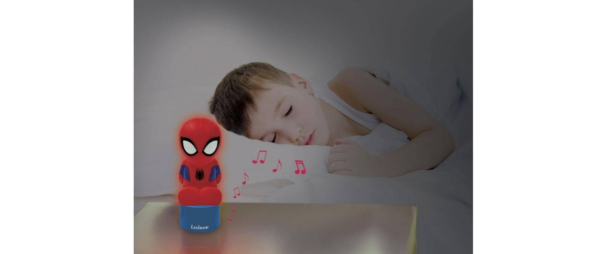 Lexibook® Nachtlicht »Spiderman«, Robustes Material für Kindersicherheit