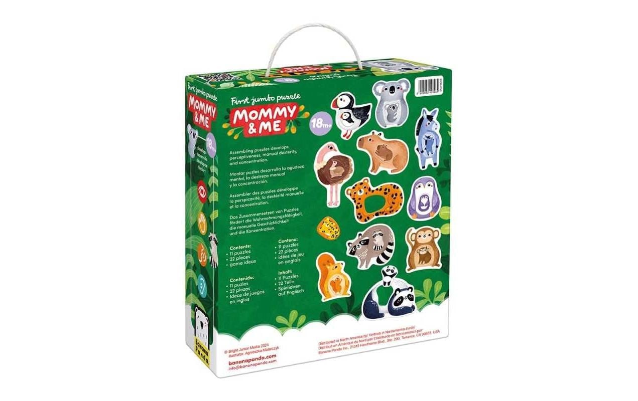   Puzzle »Banana Panda Mein erstes Puzzle Mama & Ich Puzzle Pappe Klassisch« Multilingual