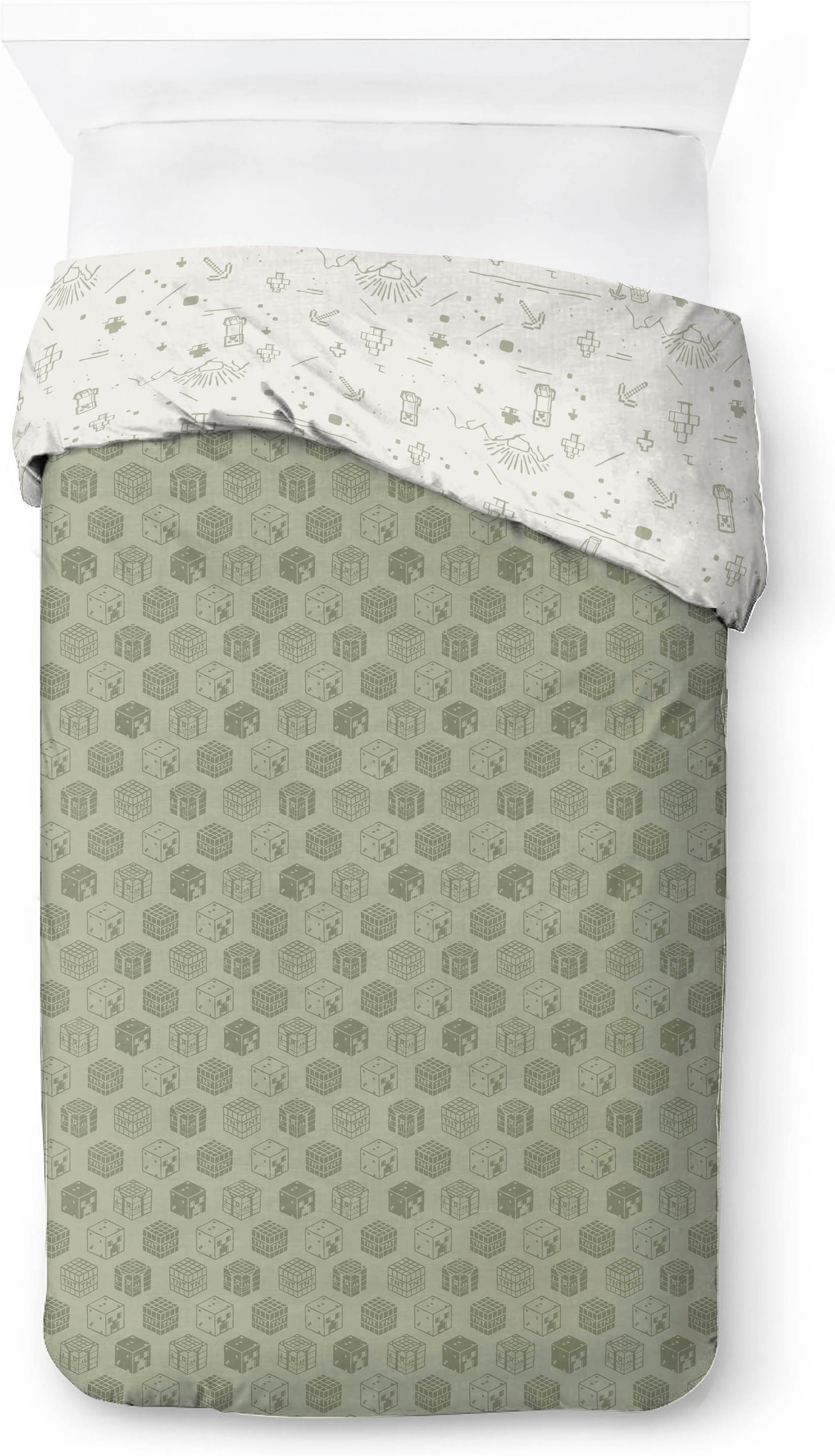 Minecraft Linge de lit pour enfants »Minecraft Heritage« 2 100% coton