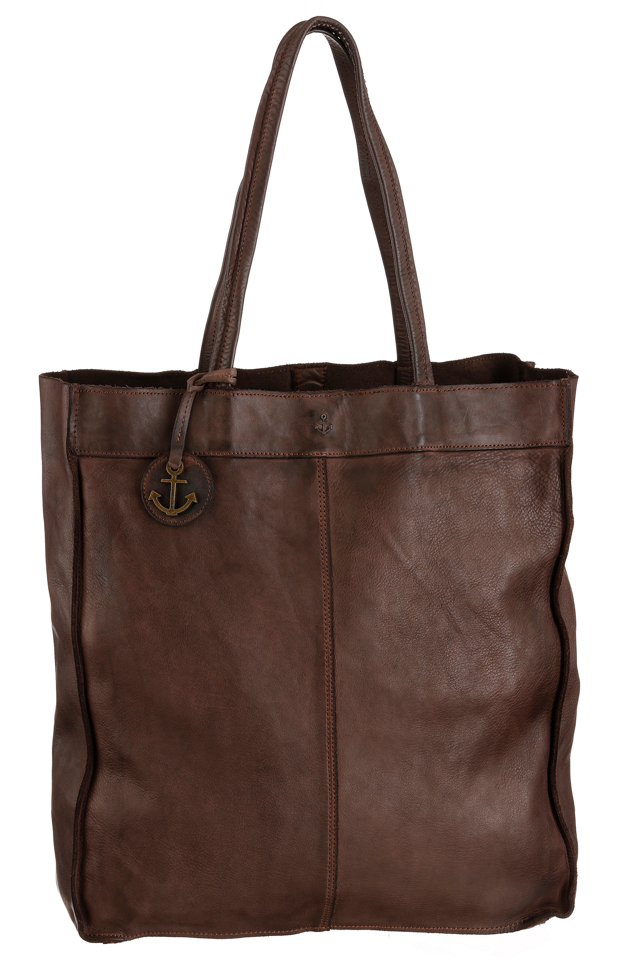 Image of HARBOUR 2nd Shopper »Elbe 2«, aus Leder mit typischen Marken-Anker-Schmuck-Anhänger bei Ackermann Versand Schweiz