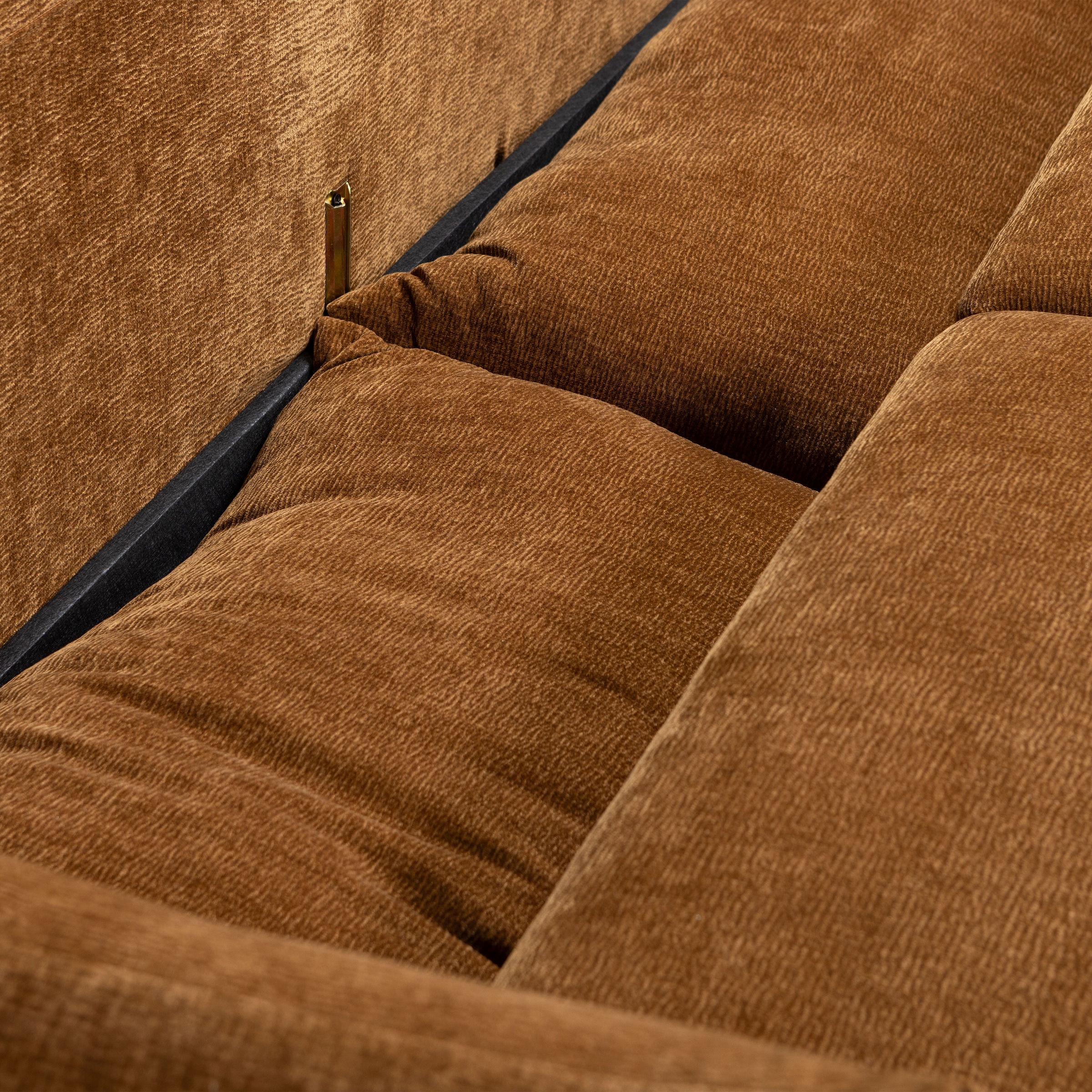 WOOOD Schlafsofa »Jonne Strukturbezug mit Schlaffunktion, H 92 x B 233 x T 105 cm« Tragkraft 220 kg, Sitzbreite 192 cm, Geringe Verschleissfestigkeit
