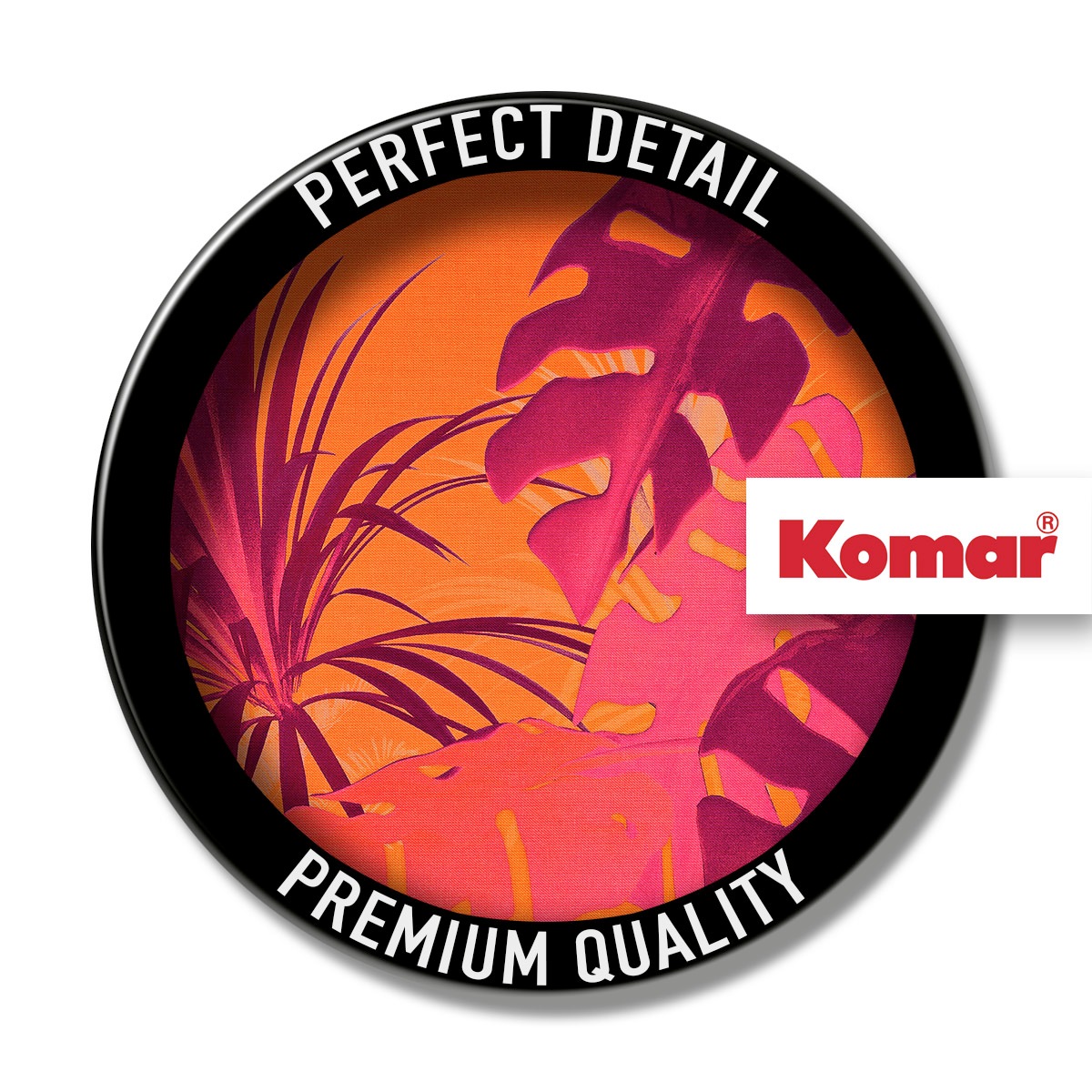 Komar Fototapete »Komar Vlies Fototapete - Funky Jungle - Grösse 250 x 250 cm« bedruckt glatt