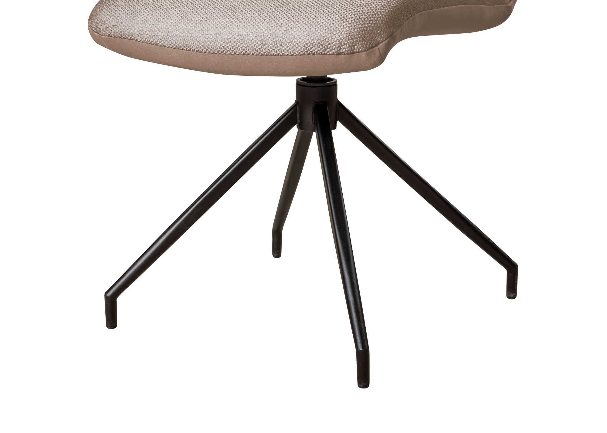 GOODproduct Drehstuhl »Bruna Esszimmerstuhl,Polsterstuhl, Küchenstuhl, 4-Fussstuhl« () 360° drehbar, mit automatischer Rückstellung, 2-Stoff-Design