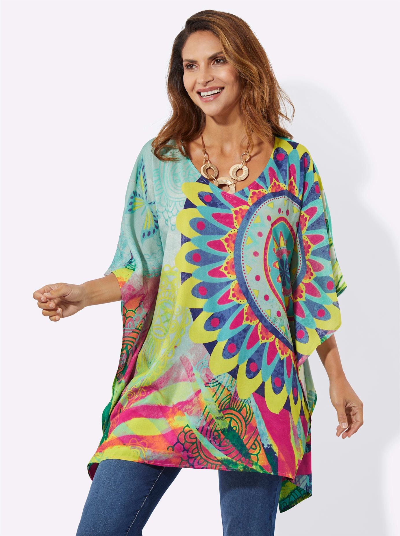 Inspirationen Poncho chemisier