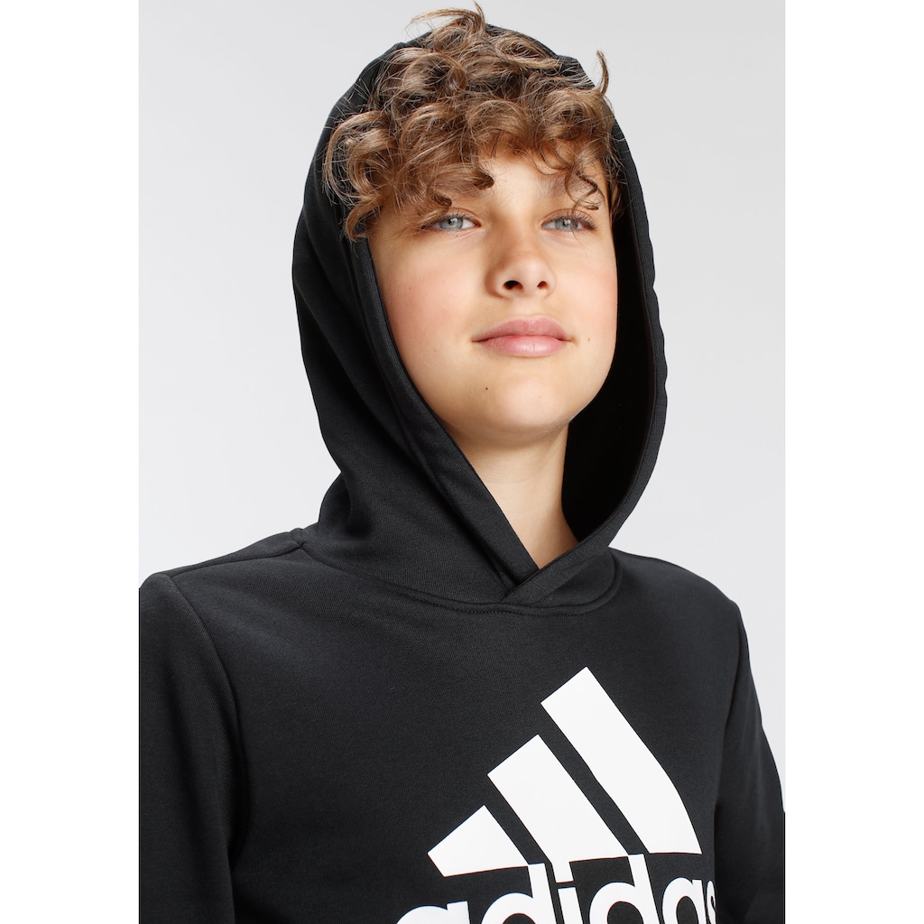 adidas Sportswear Kapuzensweatshirt »BIG LOGO ESSENTIALS COTTON HOODIE«