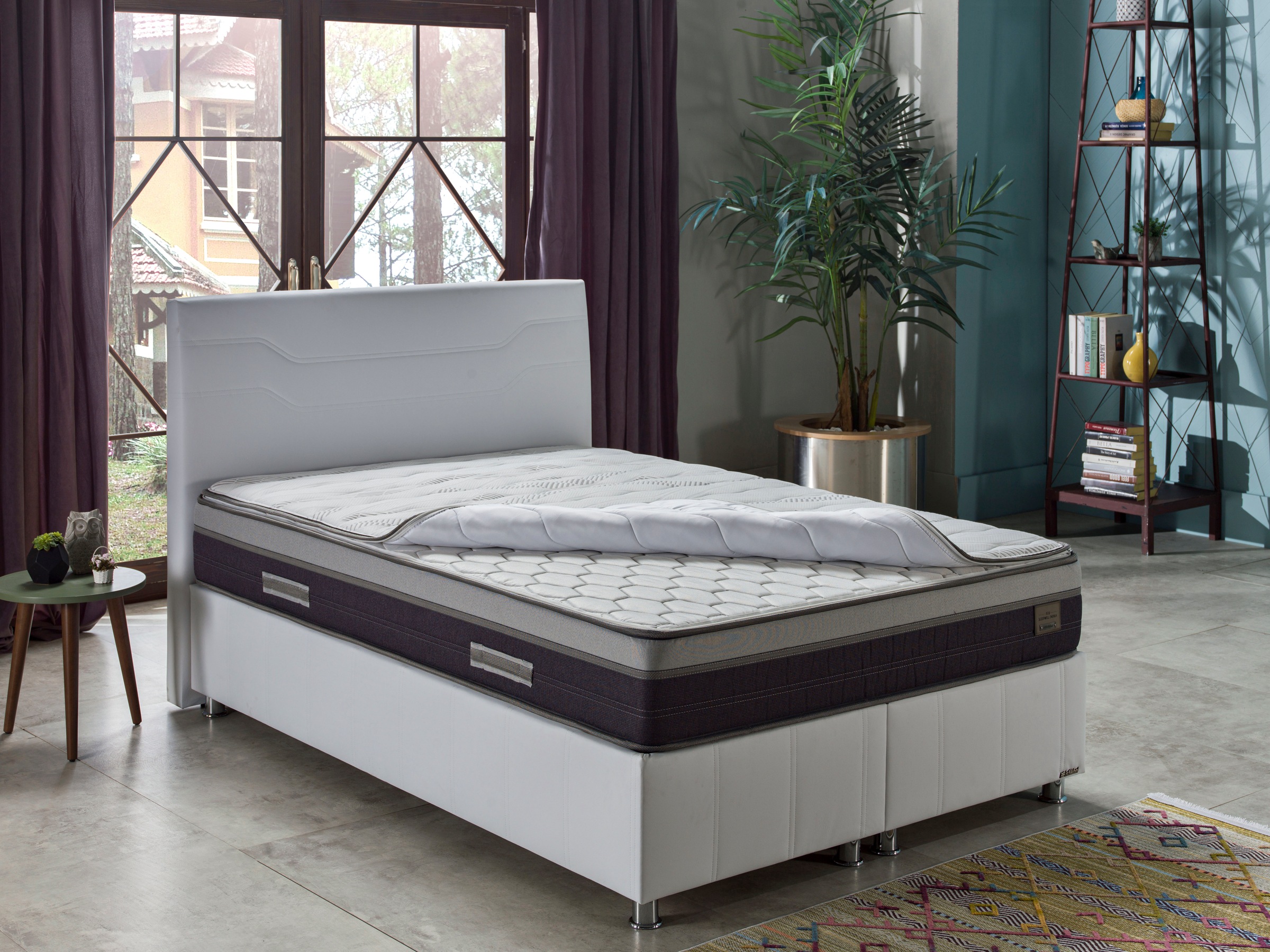 Image of İSTİKBAL Bonnellfederkernmatratze »Matratze New Sleepwell Energy - als Wendematratze nutzbar«, 27 cm hoch, 418 Federn, (1 St.), hochwertige, abnehmbare Bezugsplatte - beidseitig verwendbar bei Ackermann Versand Schweiz