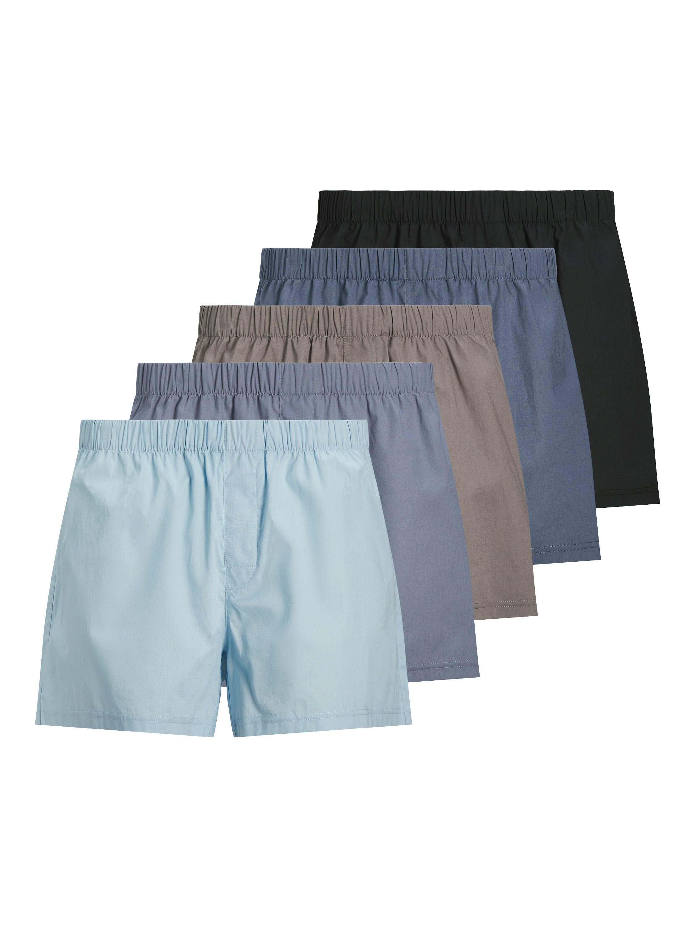 Image of Jack & Jones Boxershorts "JACMILANO WOVEN BOXERS 5 PACK NOOS" Packung, 5 Stk.