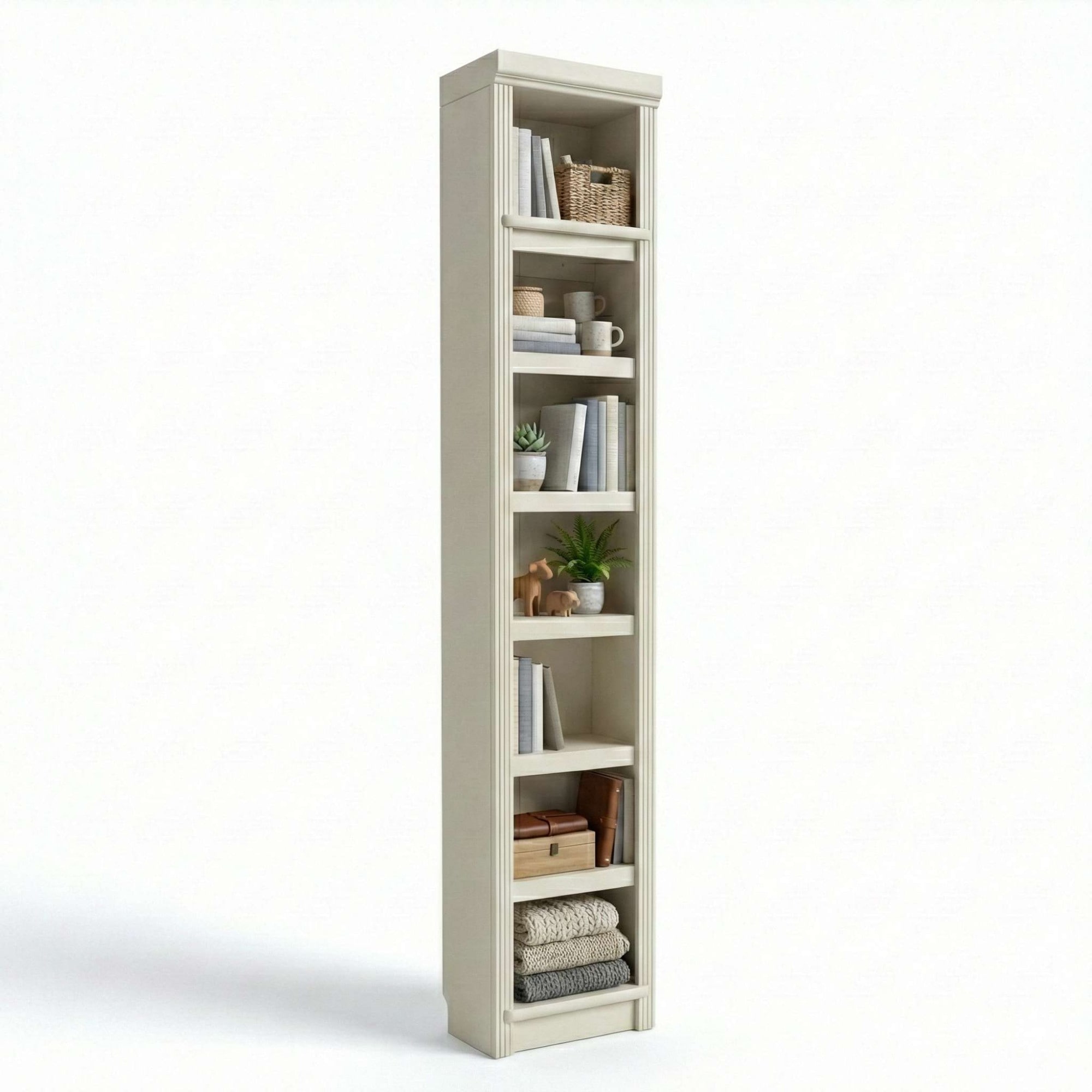 GOODproduct Bücherregal »Soeren Regal B/T/H: 40/29/220 cm« Kiefer FSC®-zertifiziert, 7 Fächer und 6 Einlegeböden