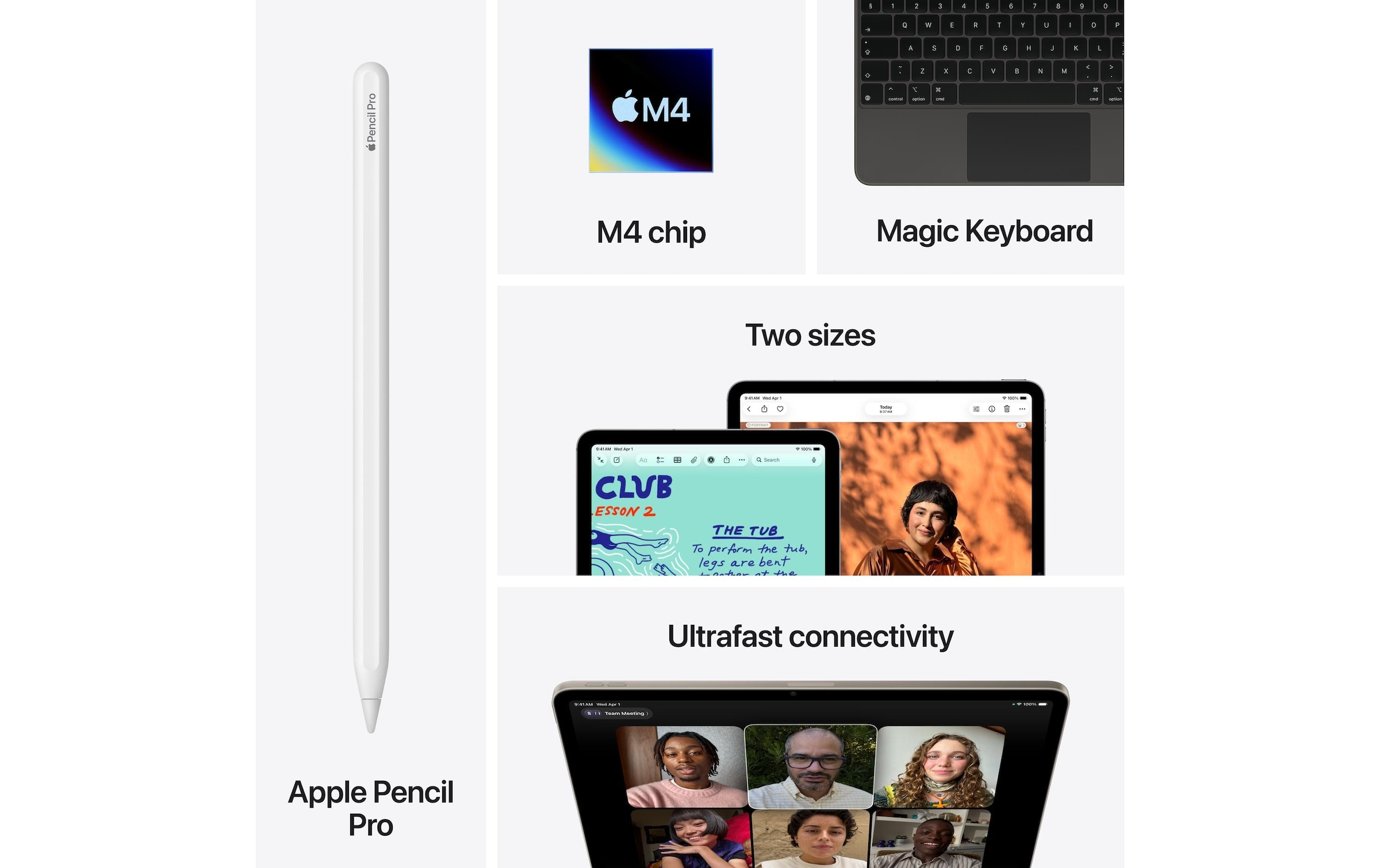 Apple Tablet »13" iPad Air Wi-Fi« (33,02 cm / 13 ″) iPadOS )